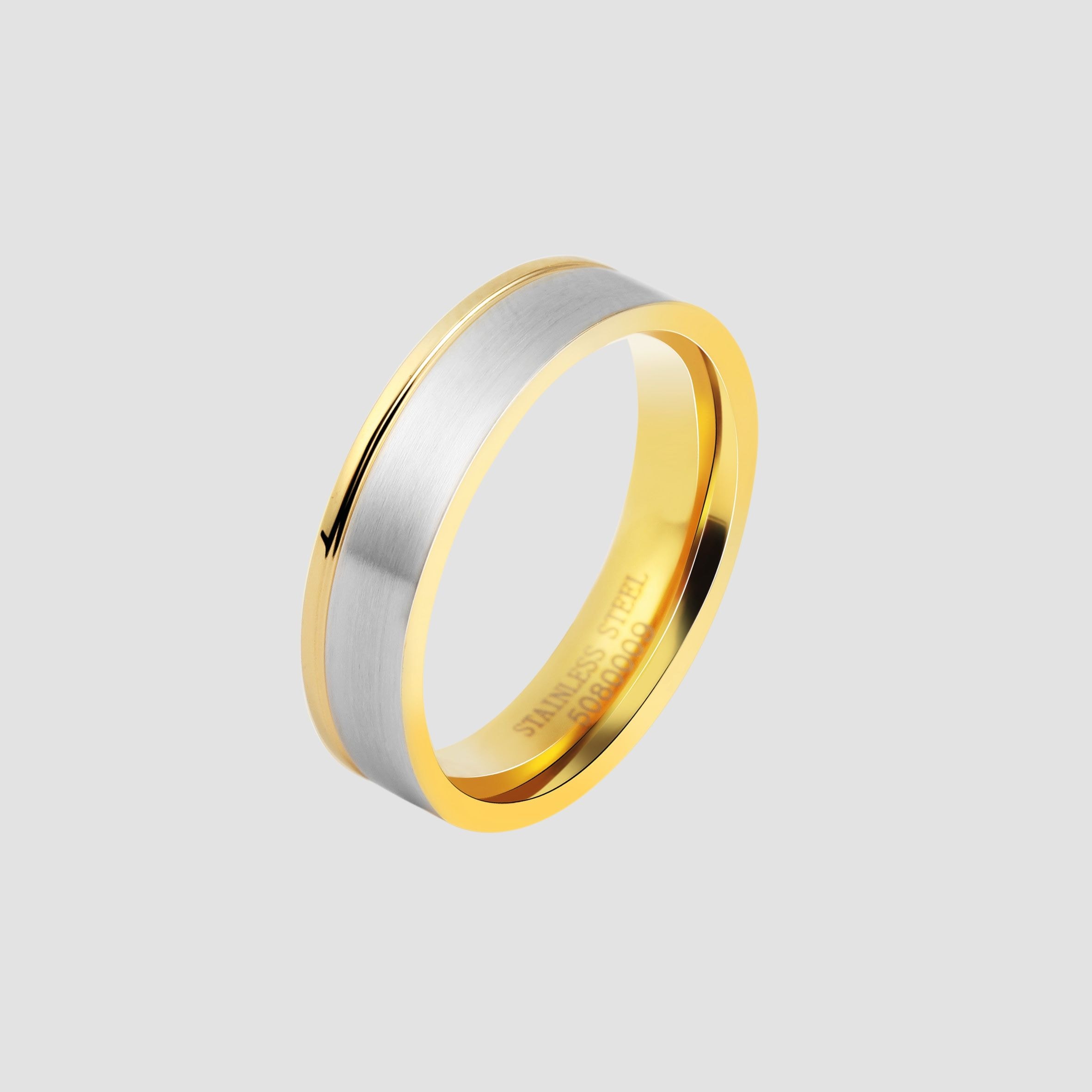 Adelia´s Fingerring »Herren Ring aus Edelstahl«