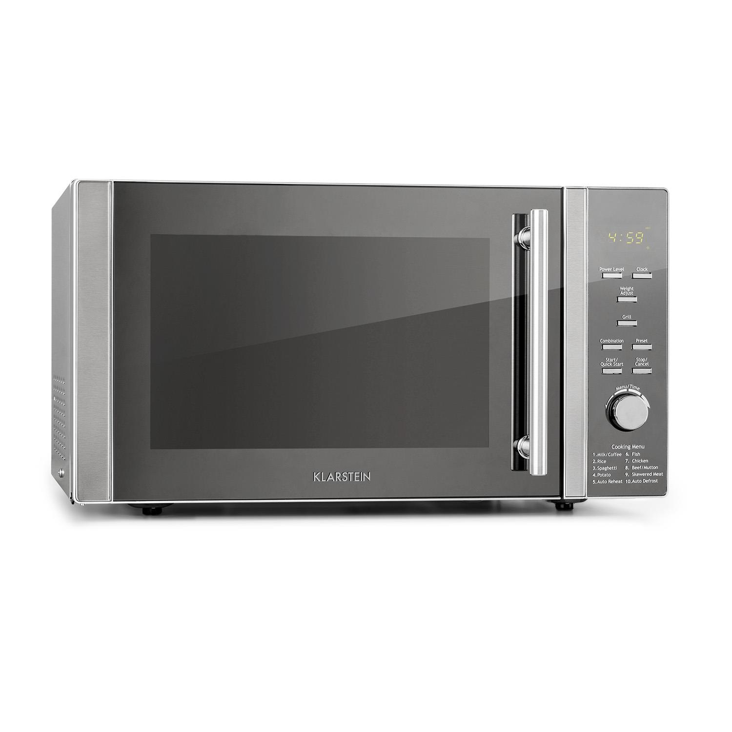 Klarstein Mikrowelle »Luminance Prime«, Grill-Mikrowelle, 1300 W, 1000 W, Grill: 1300 W