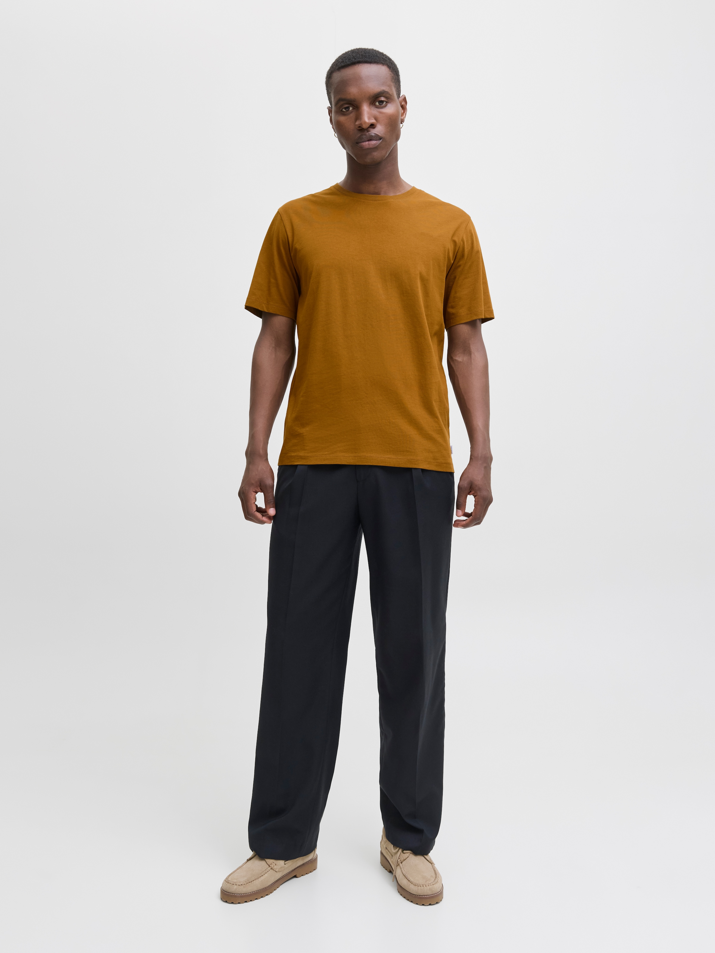 Jack & Jones Rundhalsshirt »JJEORGANIC BASIC TEE SS O-NECK NOOS«, mit Rundhalsausschnitt