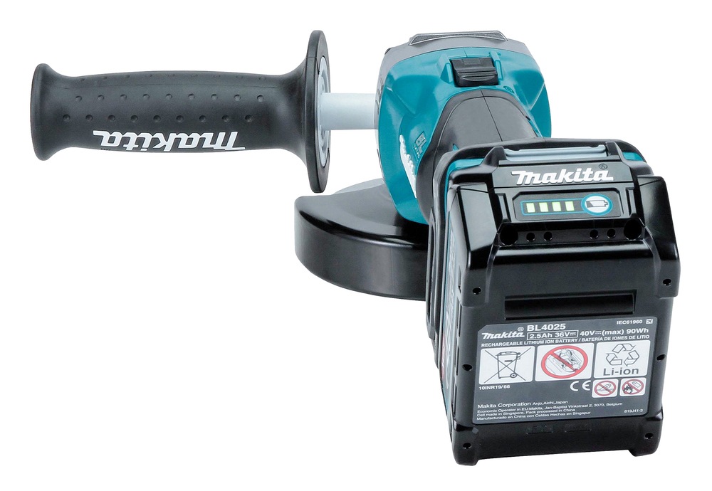 Makita Akku-Winkelschleifer »»GA008GZ««, (XGT, 40V max., 125 mm), ohne Akku, ohne Ladegerät