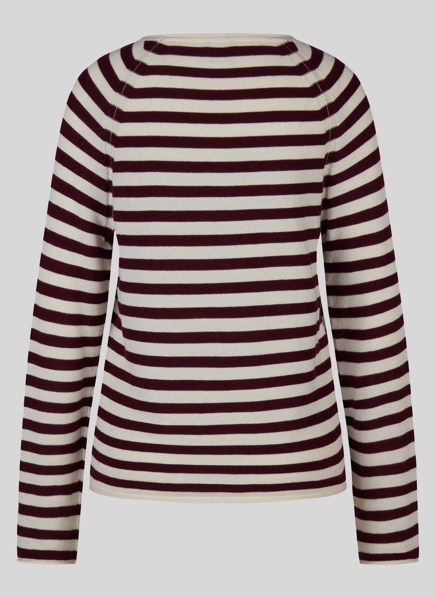 Rabe Strickpullover in Ringel-Optik