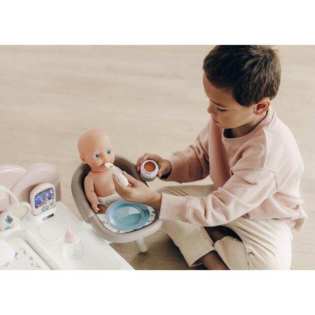 Smoby Puppen Pflegecenter »Baby Nurse, Cocoon Puppen-Spielzimmer 3in1 mit  Puppe« online kaufen | OTTO