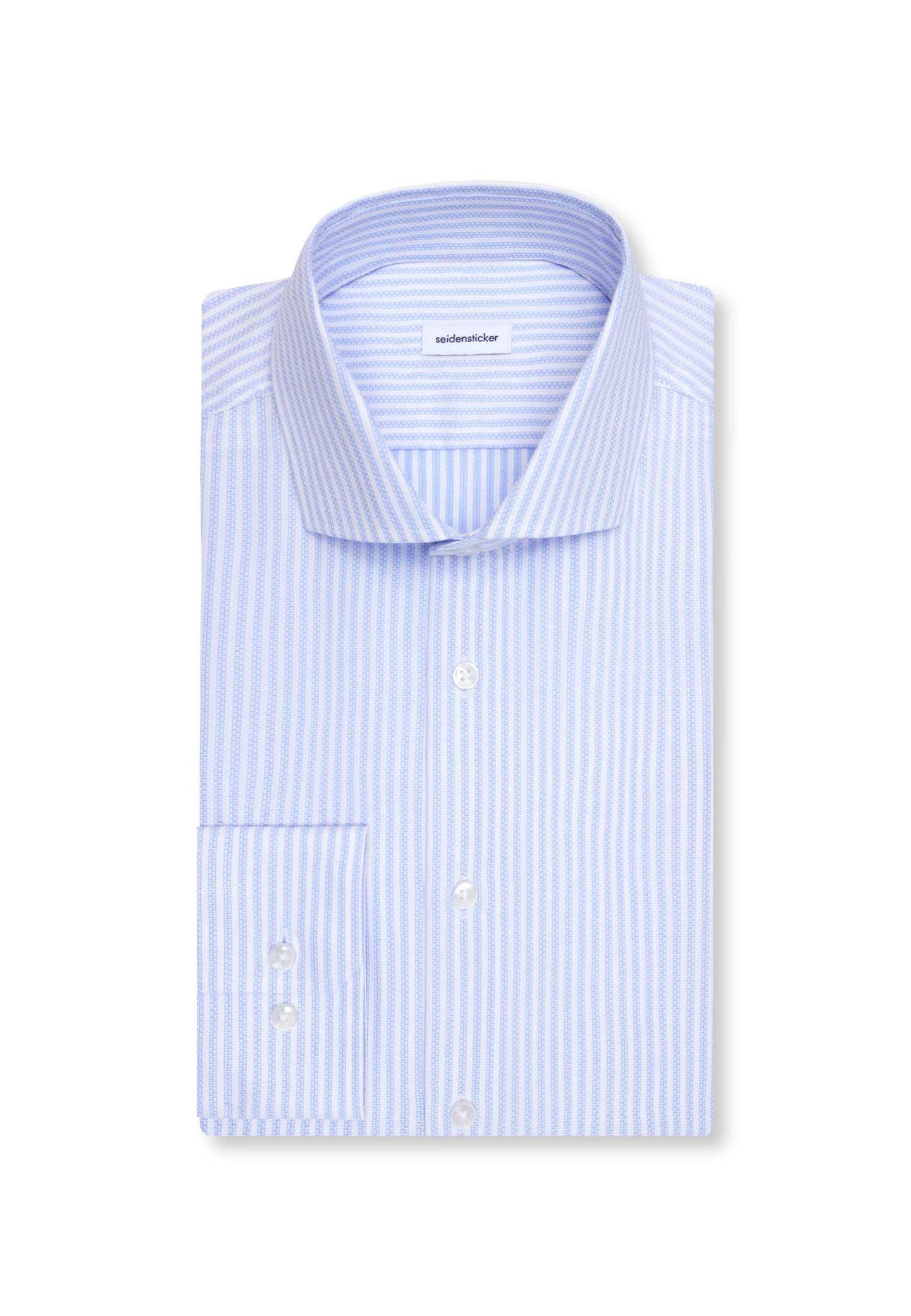 seidensticker Businesshemd »Schwarze Rose« X-Slim 1/1 Kentkragen Gestreift
