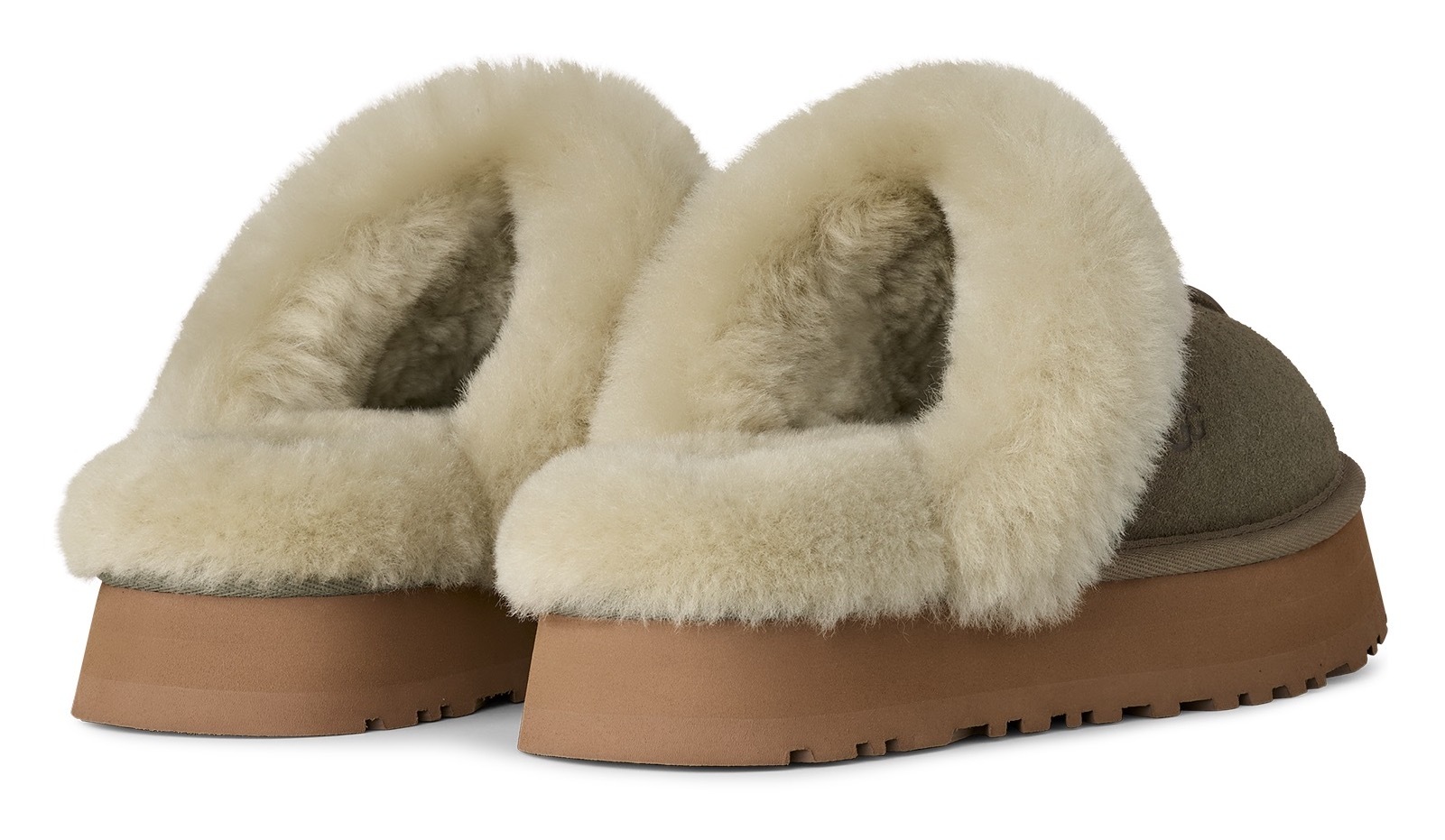 UGG Pantoffel »DISQUETTE«, Homeslippers, Hausschuh, Clog mit angesagtem Plateau