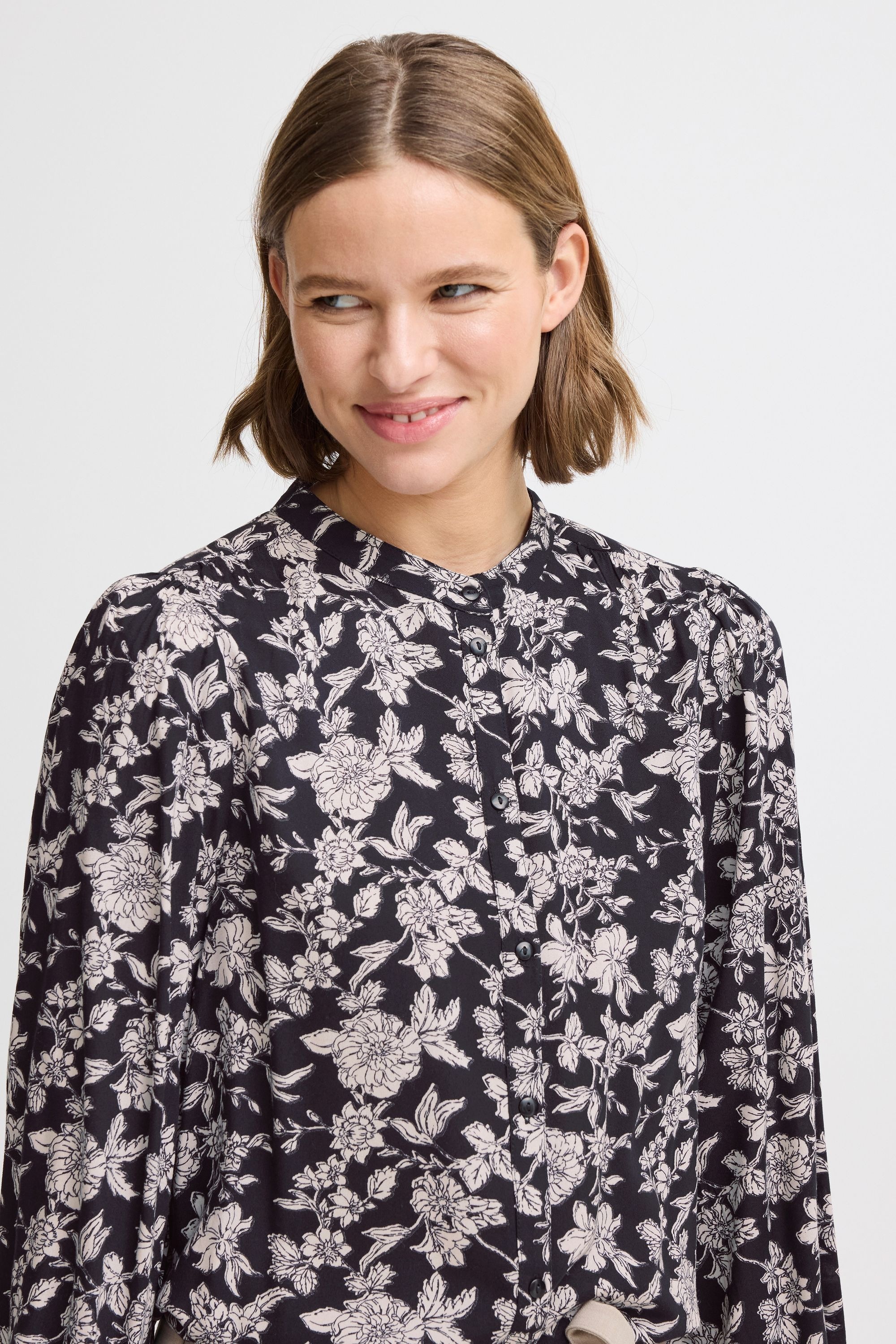 b.young Tunika »Langarmbluse BYJOSA AOP SMOCK BLOUSE -«
