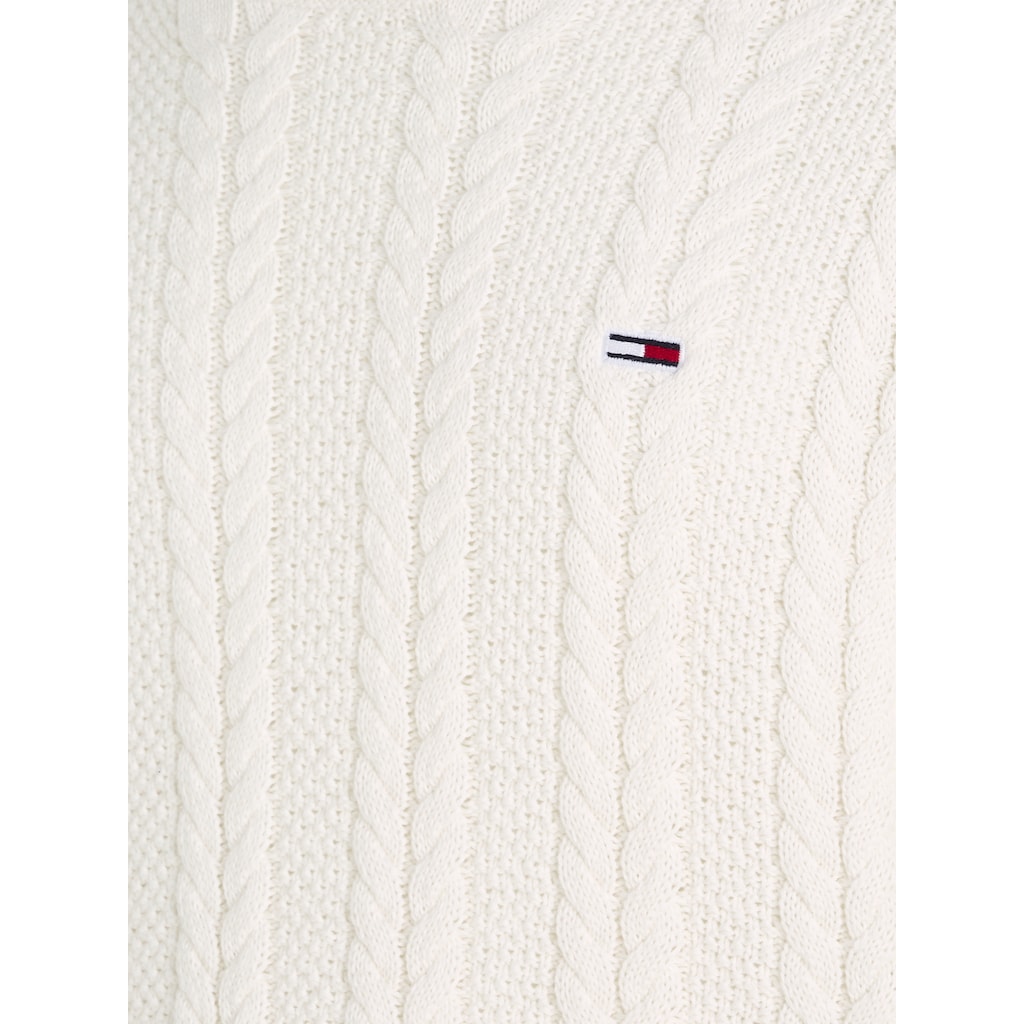 Tommy Jeans Strickpullover »TJM REG CABLE SWEATER«