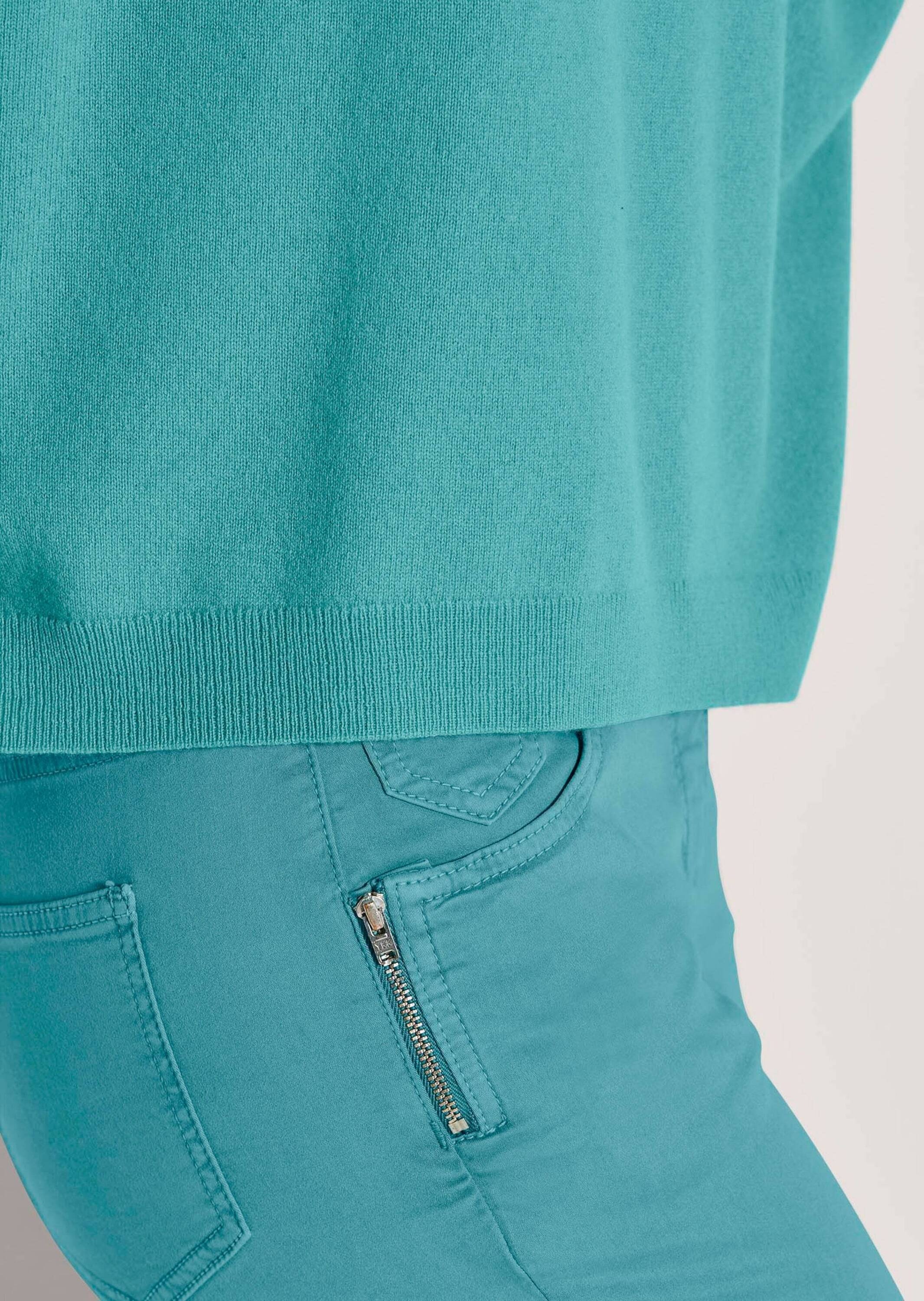 MADELEINE Longpullover »Strickpullover Kaschmir Pullover mit Rundhalsausschnitt« Oversized Look