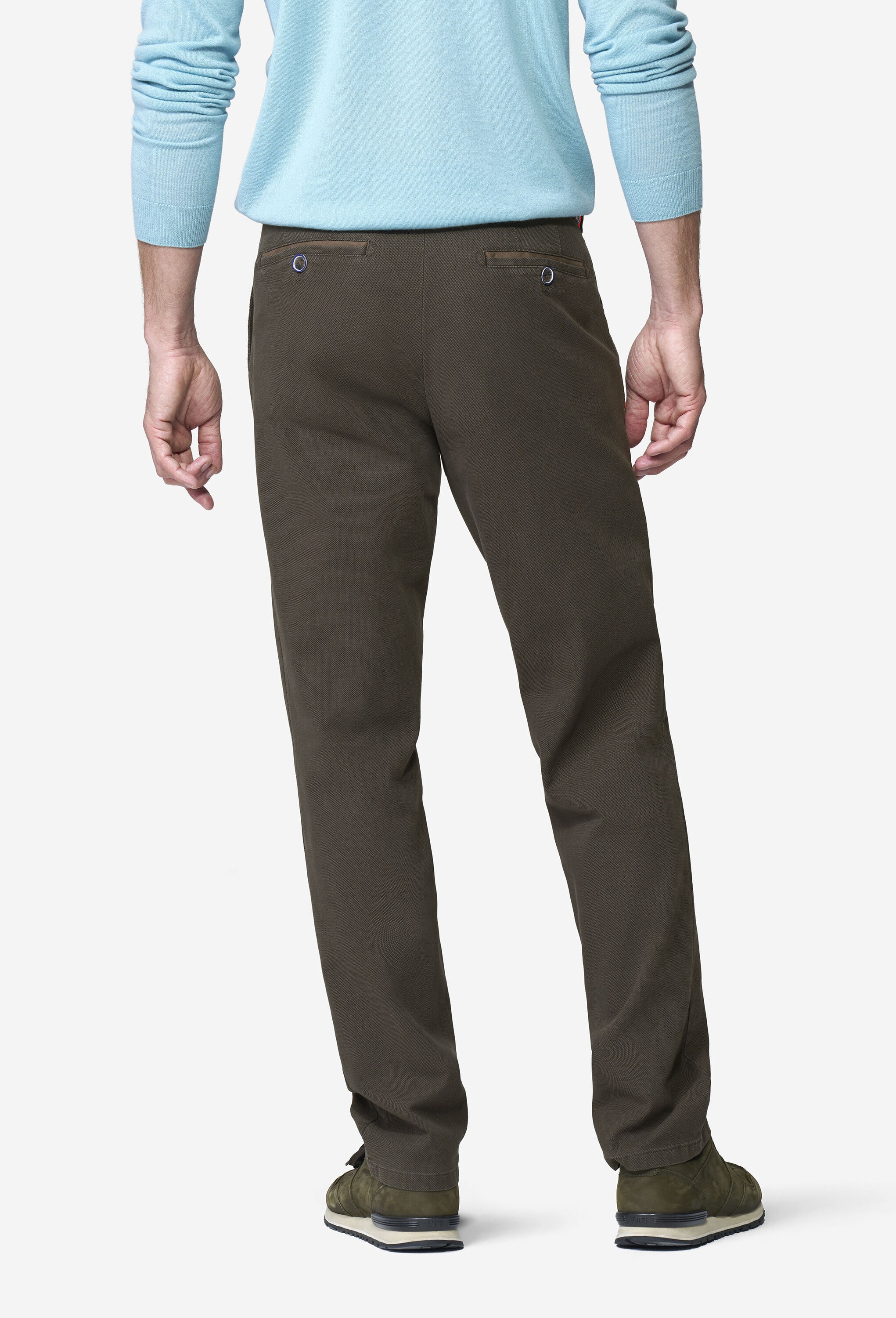 MEYER Chinohose »Roma 2-5628«  raffiniert eingearbeitete Micro Structure