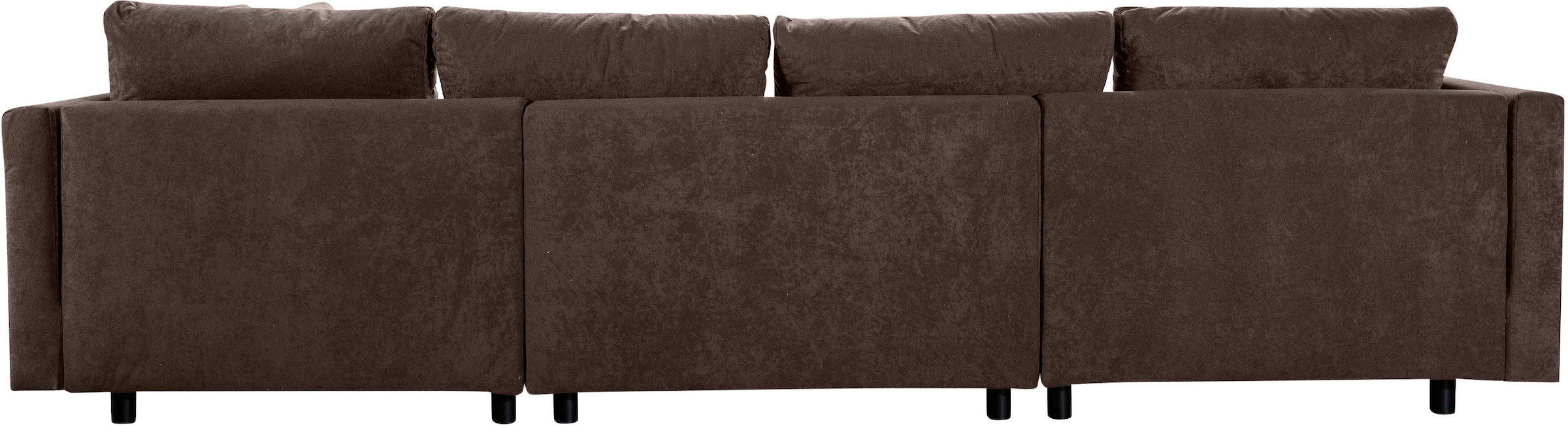 COLLECTION AB Wohnlandschaft »Antonia U-Form, B: 298 cm« Wohnlandschaft, Rückenkissen, 2 ottomane, Komfortablem Bonnelfederkern