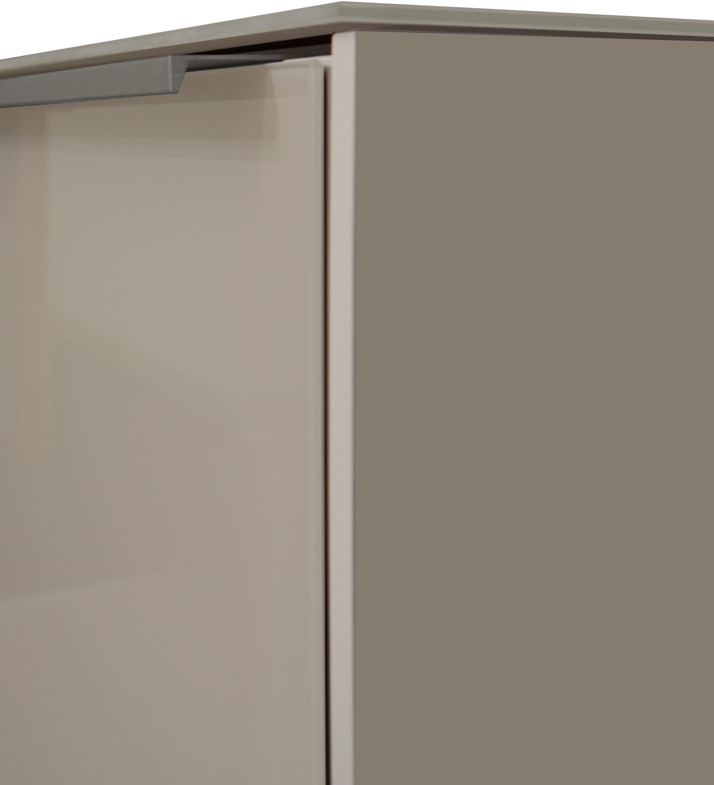 Mäusbacher Standvitrine Standvitrine, BHT  67/197/42 cm, inkl. Griffbeleuchtung, Türdämpfung