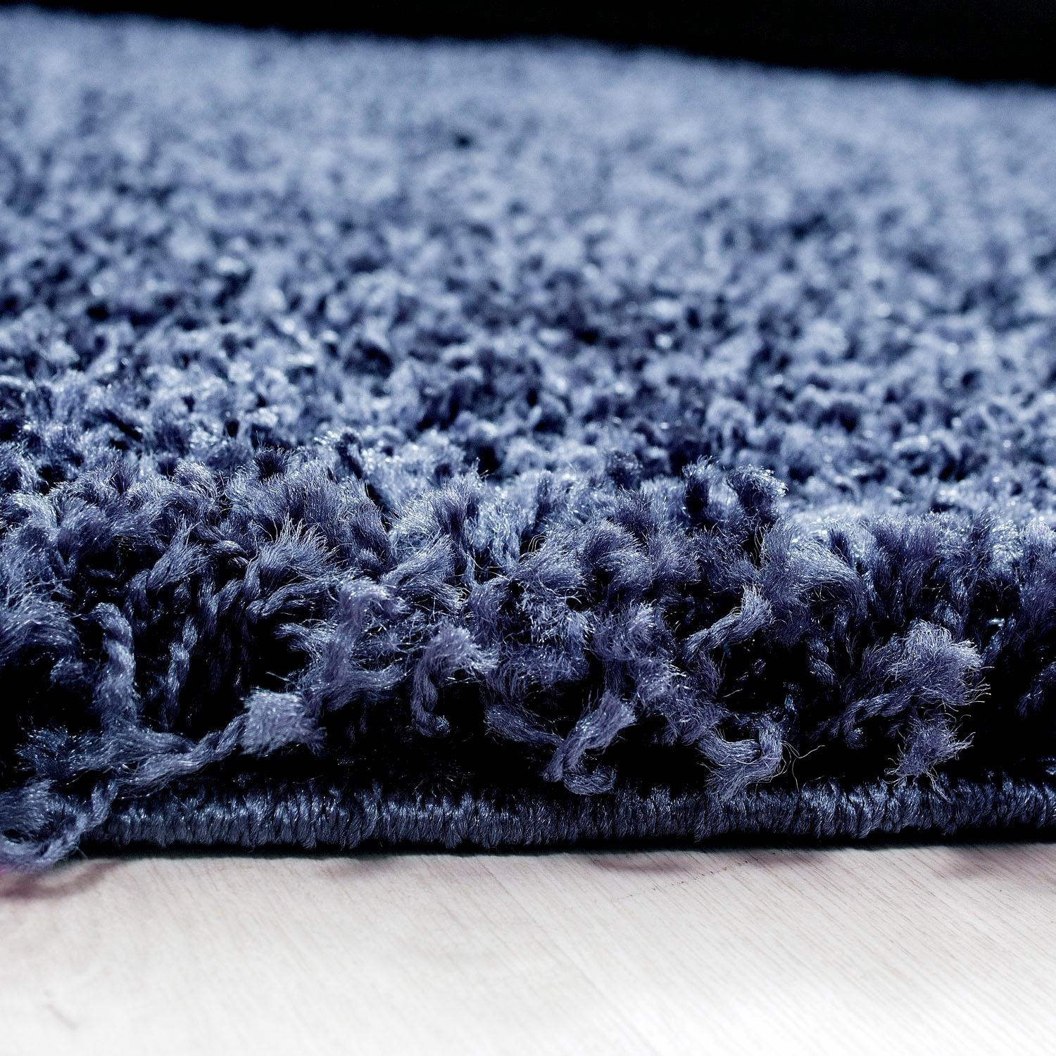 Ayyildiz Teppiche Hochflor-Läufer »Life Shaggy 1500«, rechteckig, 30 mm Höhe, Langflor, uni, große Farbauswahl, robust, auch in rund