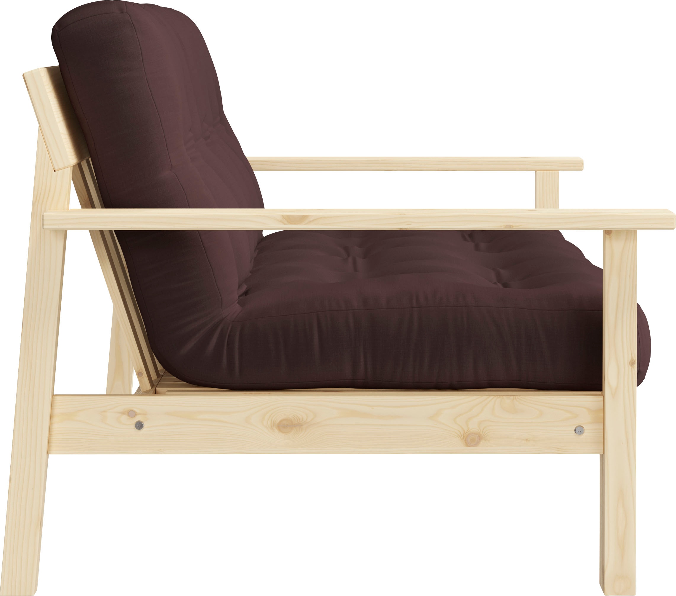 Karup Design Schlafsofa »Unwind«, Mit Holzstruktur, inkl. Futonmatratze, Liegefläche 130x190 cm