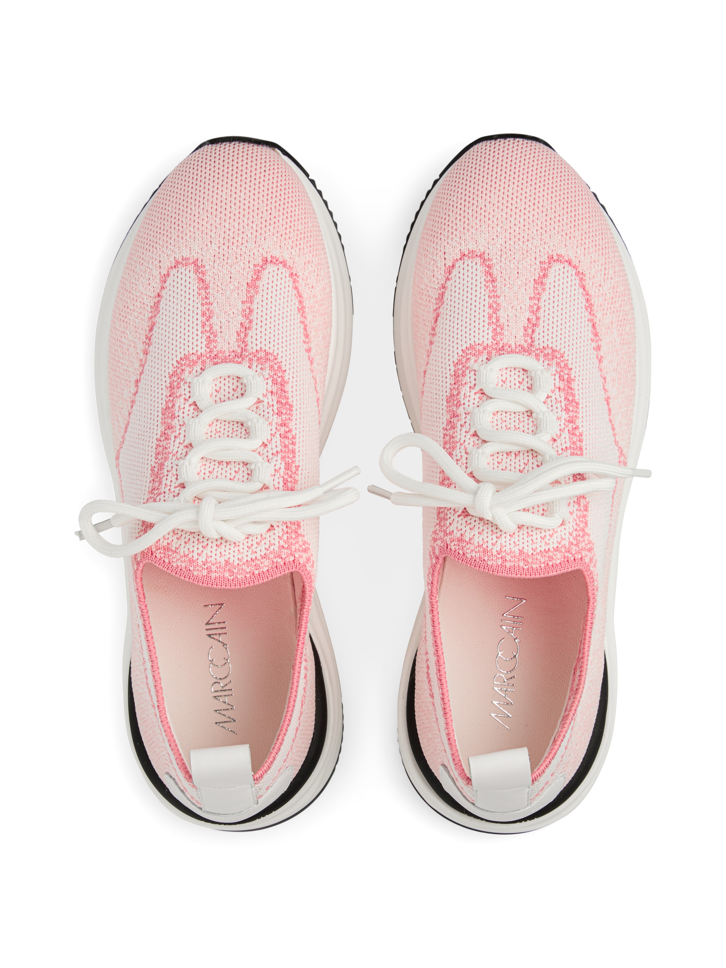 Marc Cain Slip-On Sneaker »Sports Mindful Moving«  Halbschuh, Freizeitschuh Slipper mit aufgesetzter Schnürung