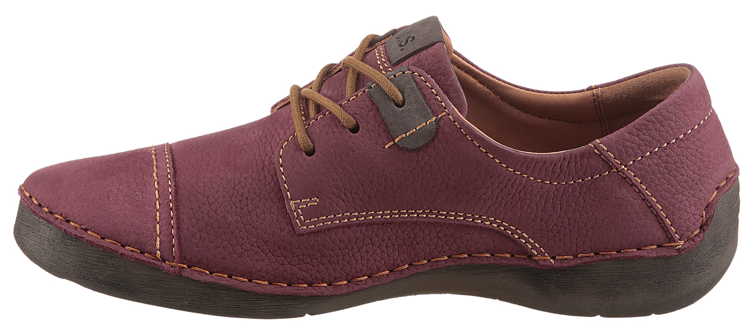 Josef Seibel Schnürschuh »Fergey 41«  , Freizeitschuh, Halbschuh, Komfortschuh mit Wechselfußbett, G-Weite