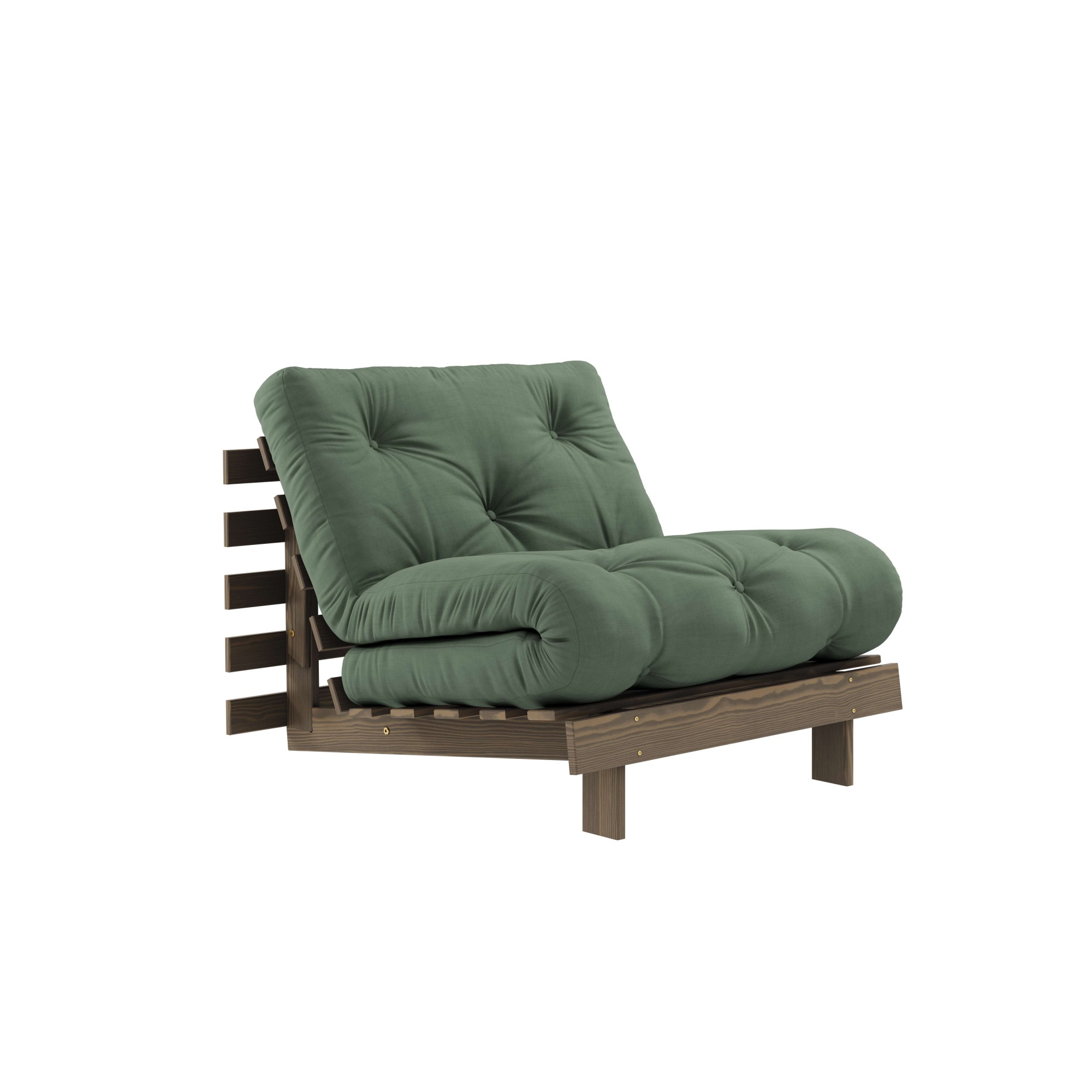Karup Design Daybett »Roots Schlafsofa, Gästebett, Sofa inkl. Futonmatratze«, Liegefläche 90/140/160 x200 cm, FSC® zertifizierte Kiefer