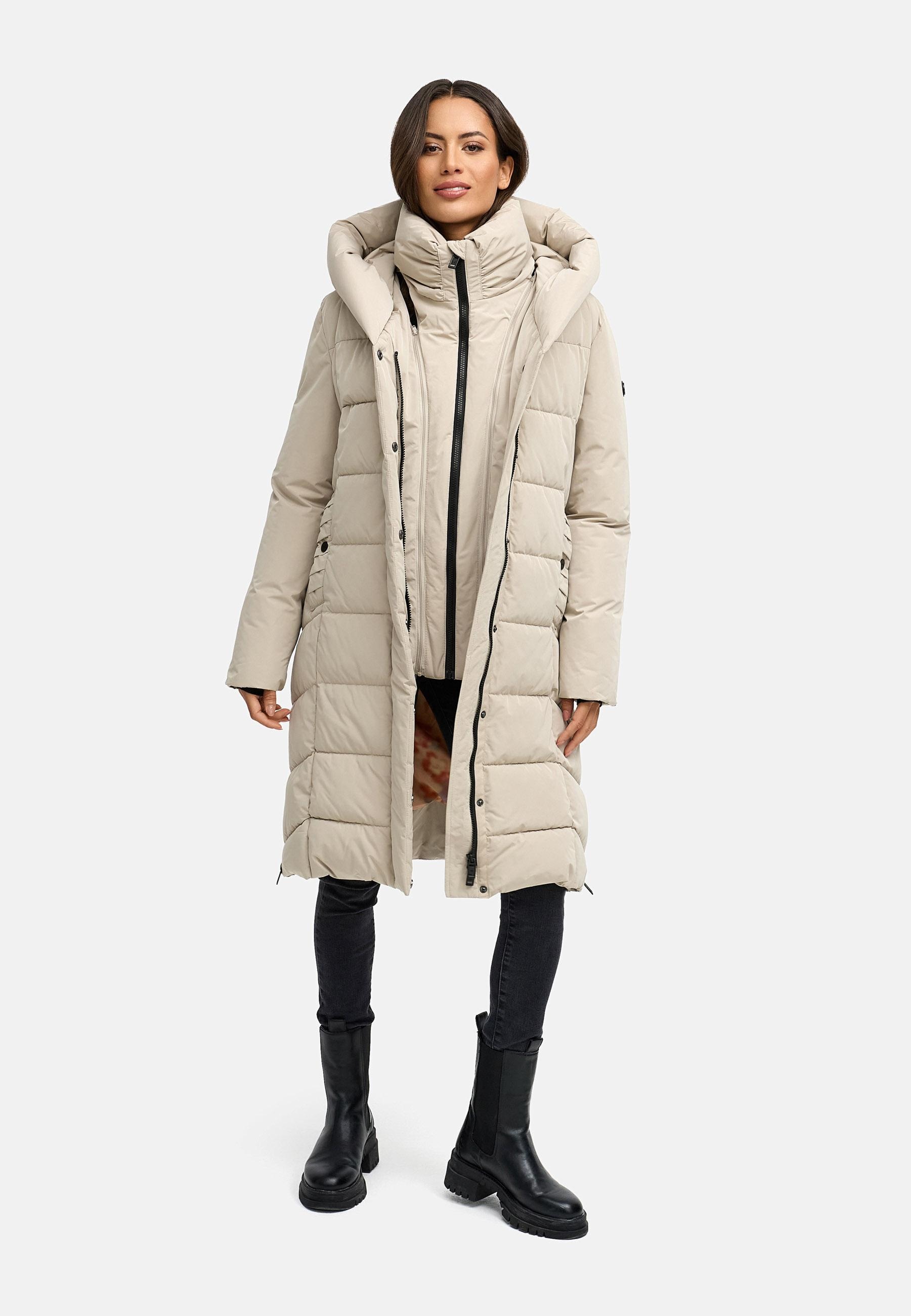 Navahoo Steppmantel »Steppmantel Laubzauber 14«