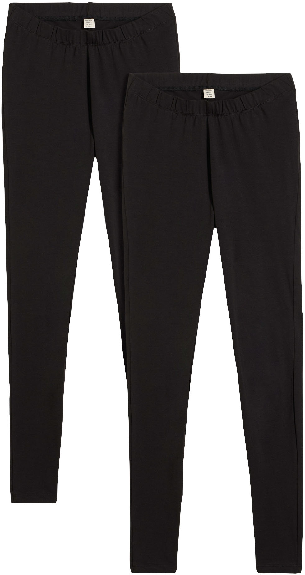 bonprix Leggings  aus Baumwolle und Elasthan, schmale Passform, mit Elastikbund