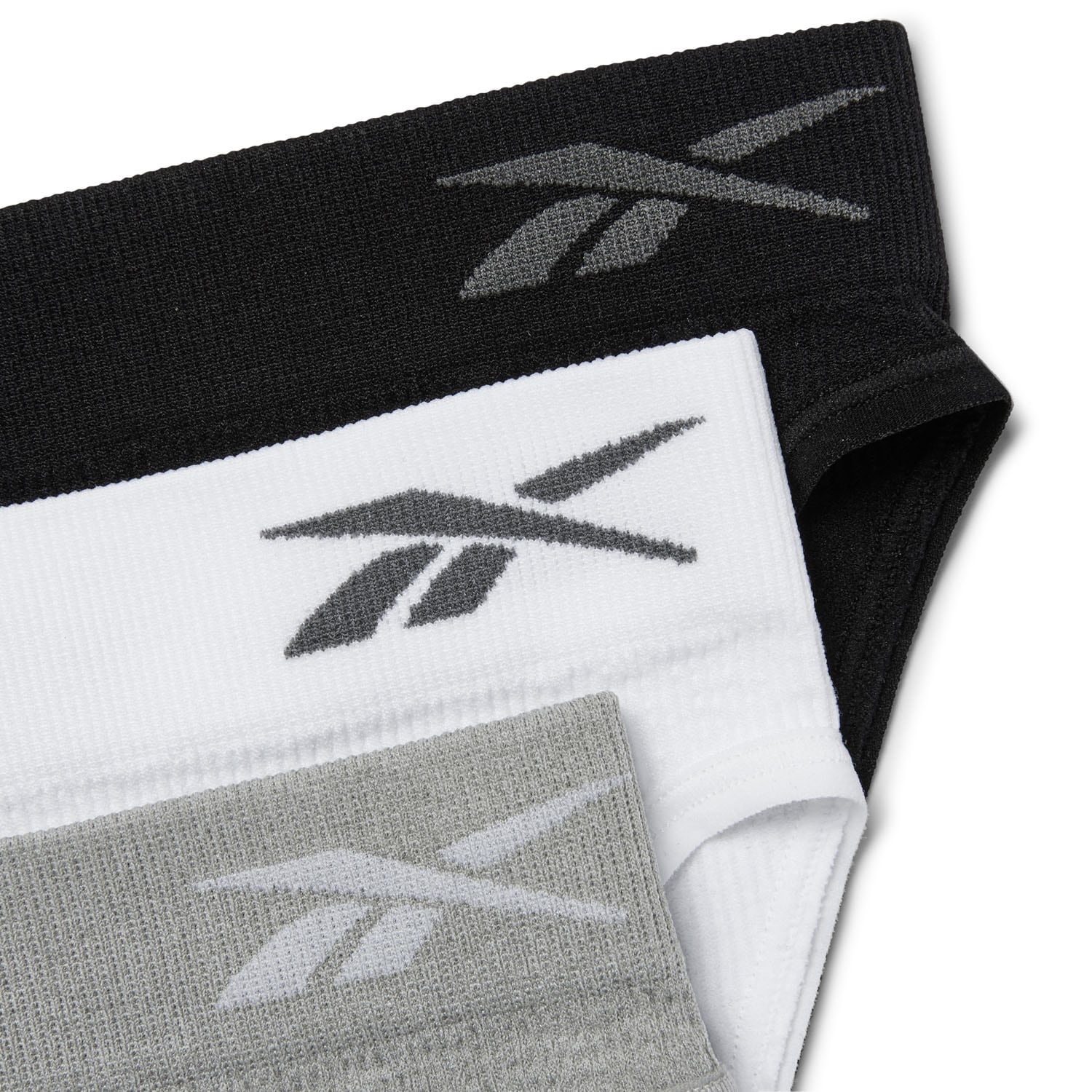 Reebok Slip 3er Pack,  ohne störende Nähte, eng, basic, bequem, mit Logo, breiter Bund