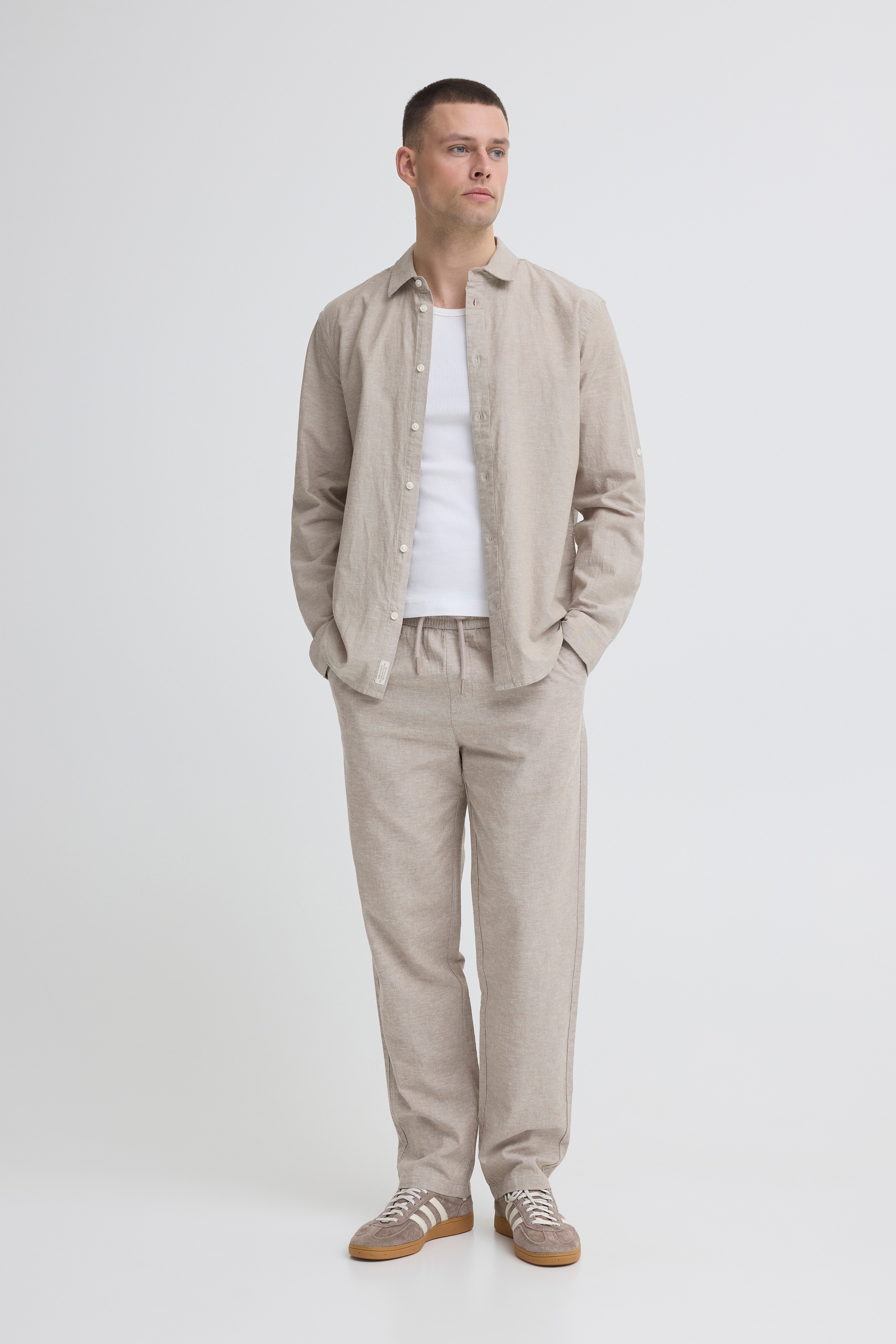 Blend Leinenhose »BHABAN LIN PANTS PP NOOS«  sommerlich, mit hohem Baumwollanteil