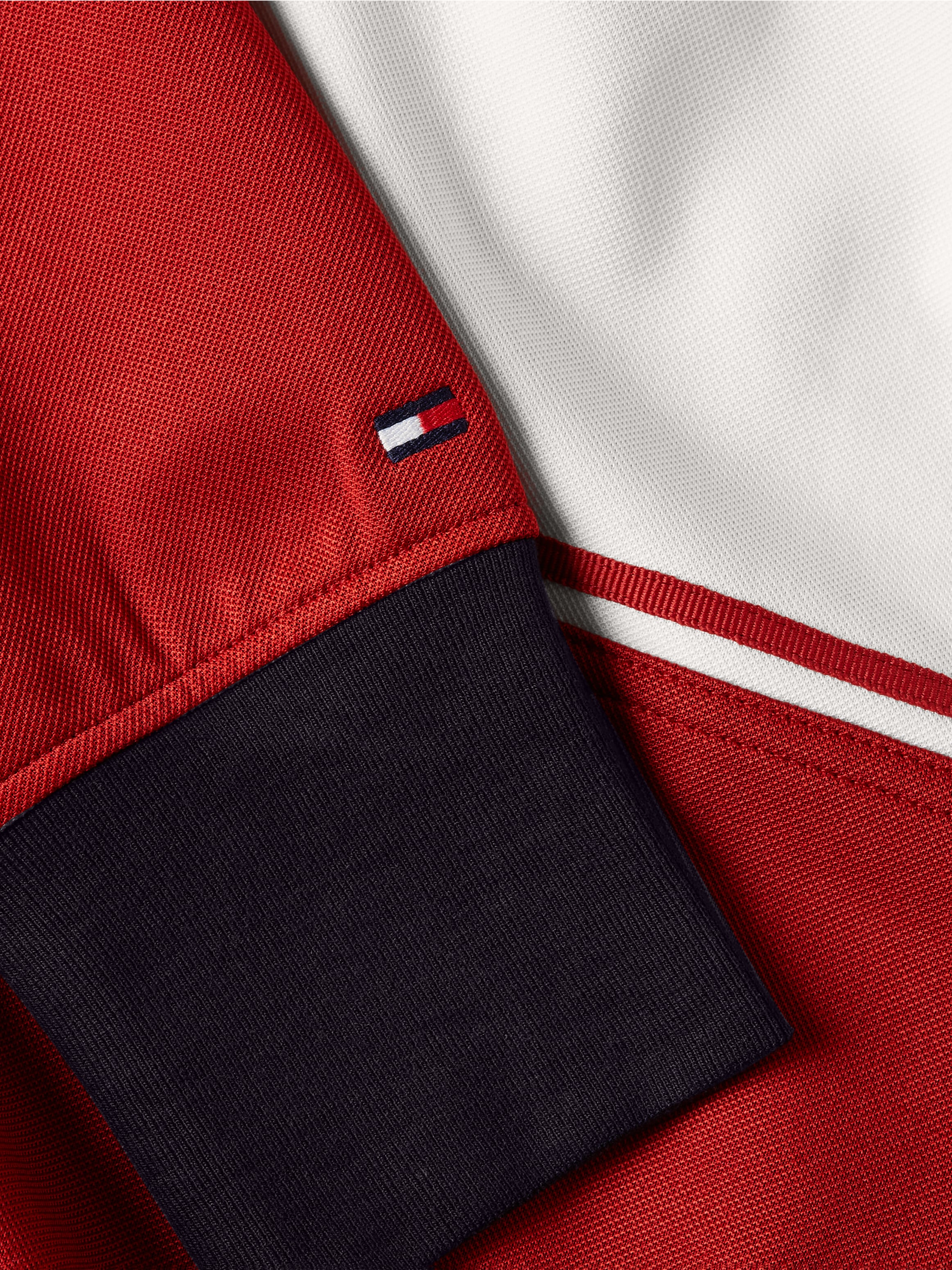 Tommy Hilfiger Sweatjacke »COLOURBLOCK TRACK JACKET«, mit Stehkragen