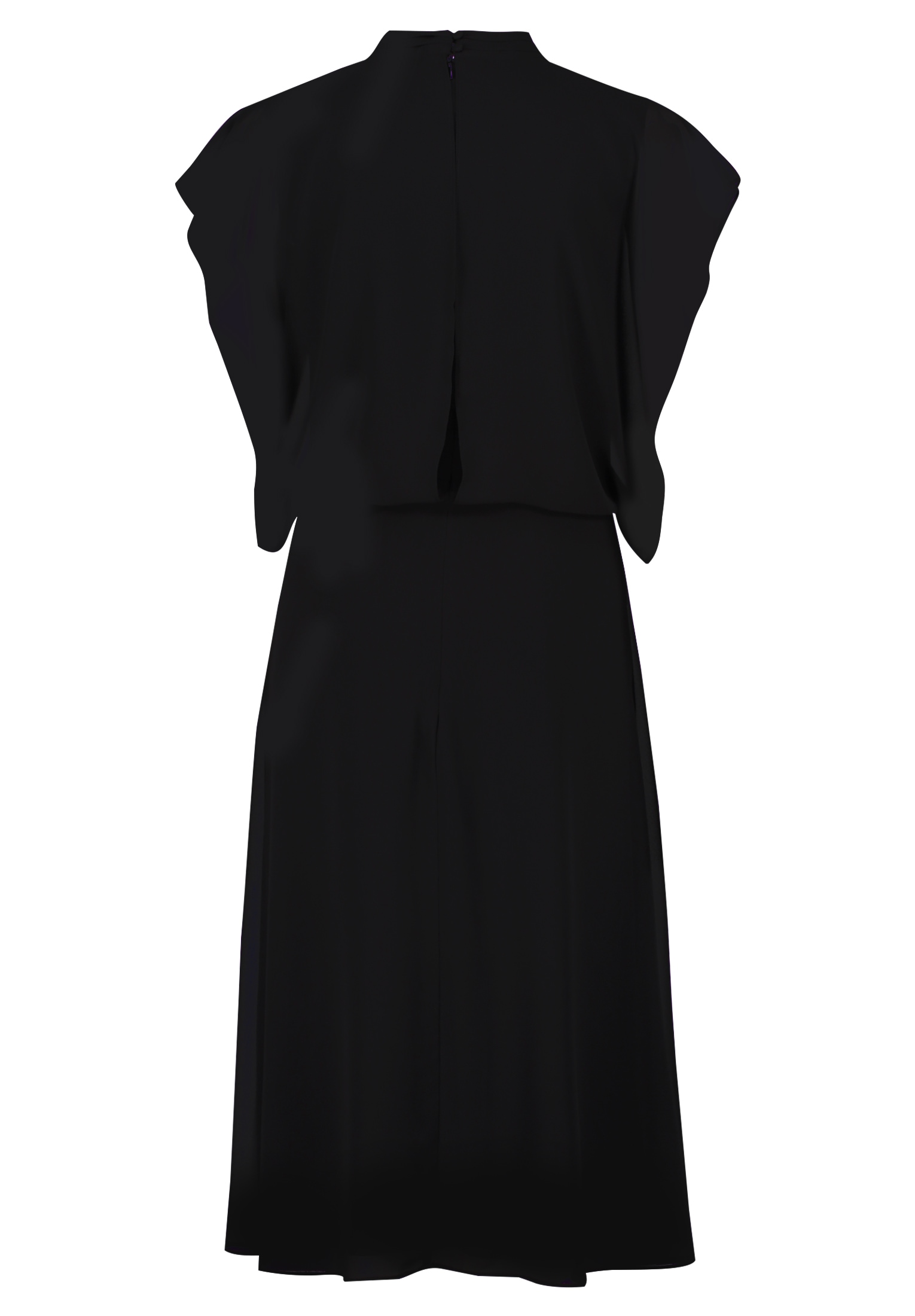 Betty&Co Chiffonkleid »Chiffonkleid mit Flügelärmeln«