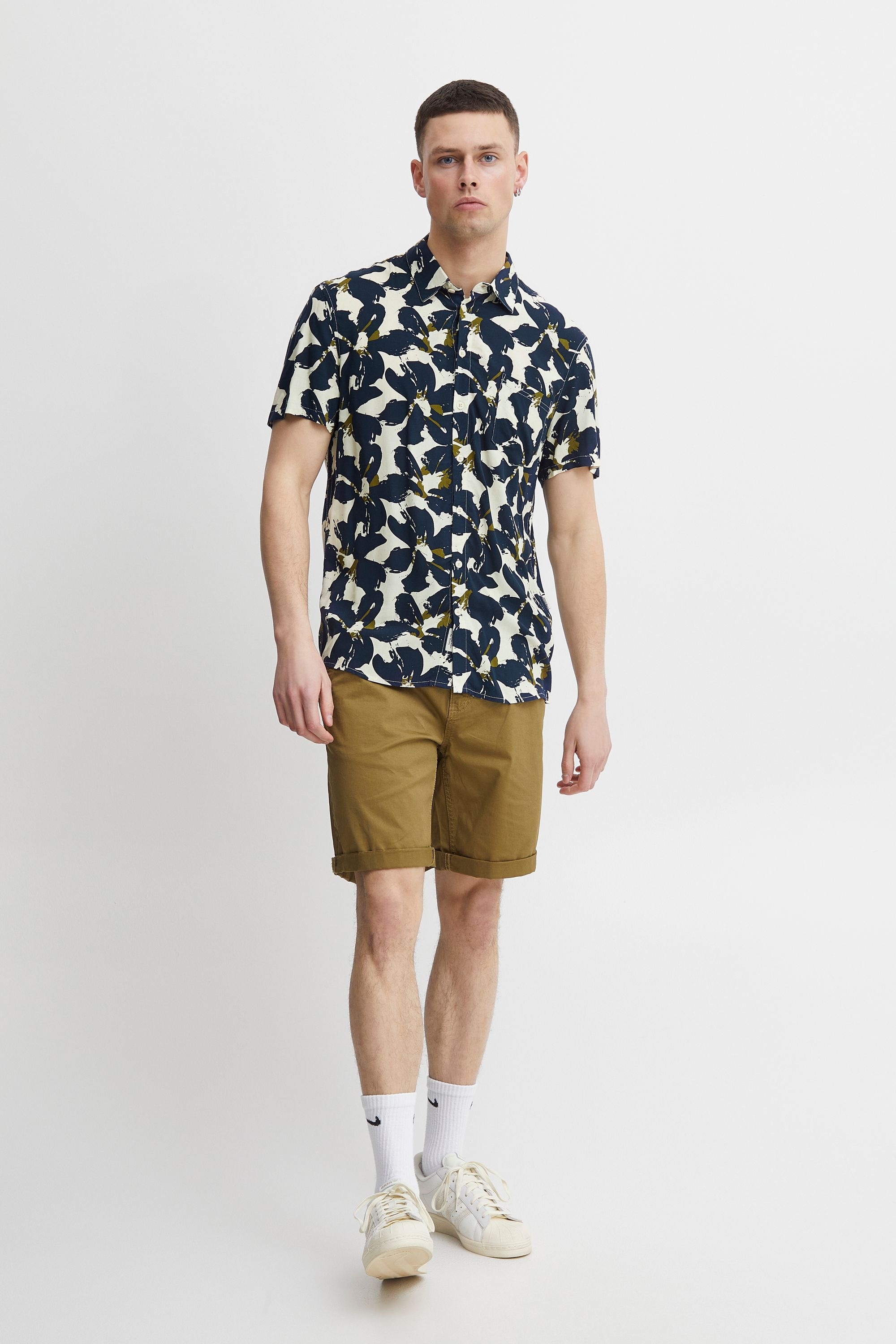 Blend Kurzarmshirt »Kurzarmhemd BHShirt«