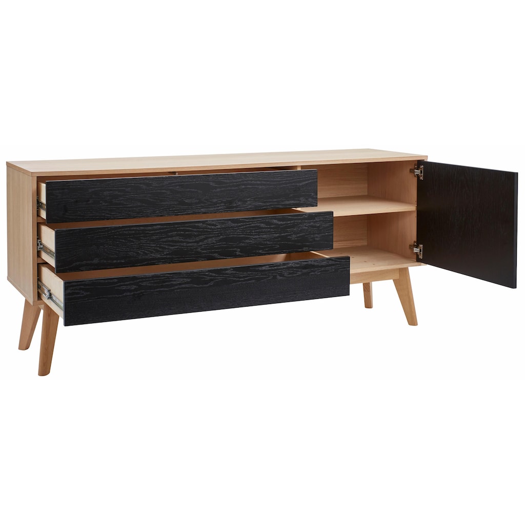 Guido Maria Kretschmer Home&Living Sideboard »Calluna«, im trendigen, skandinavischen Design, Breite 160 cm