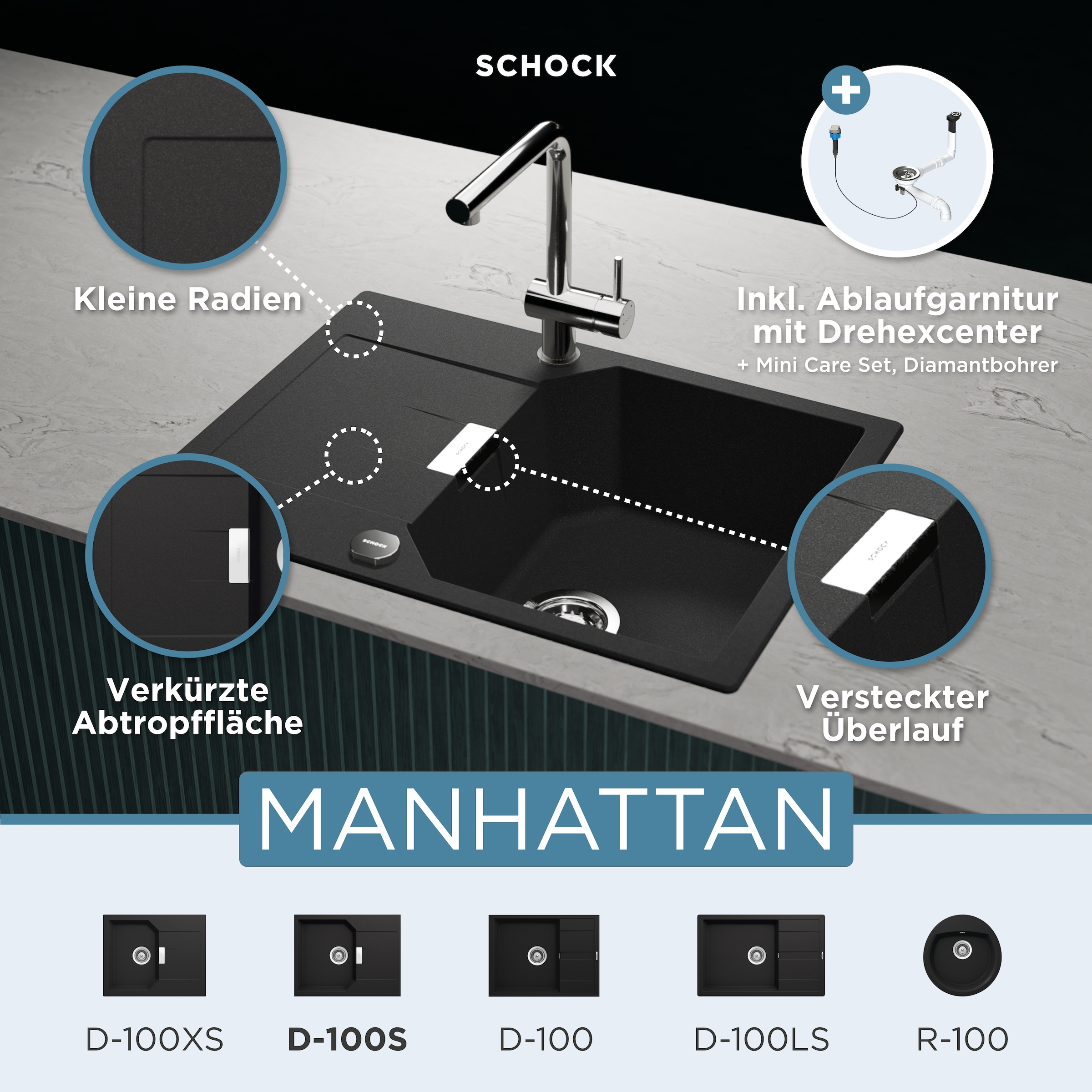 Schock Granitspüle »Lucca«