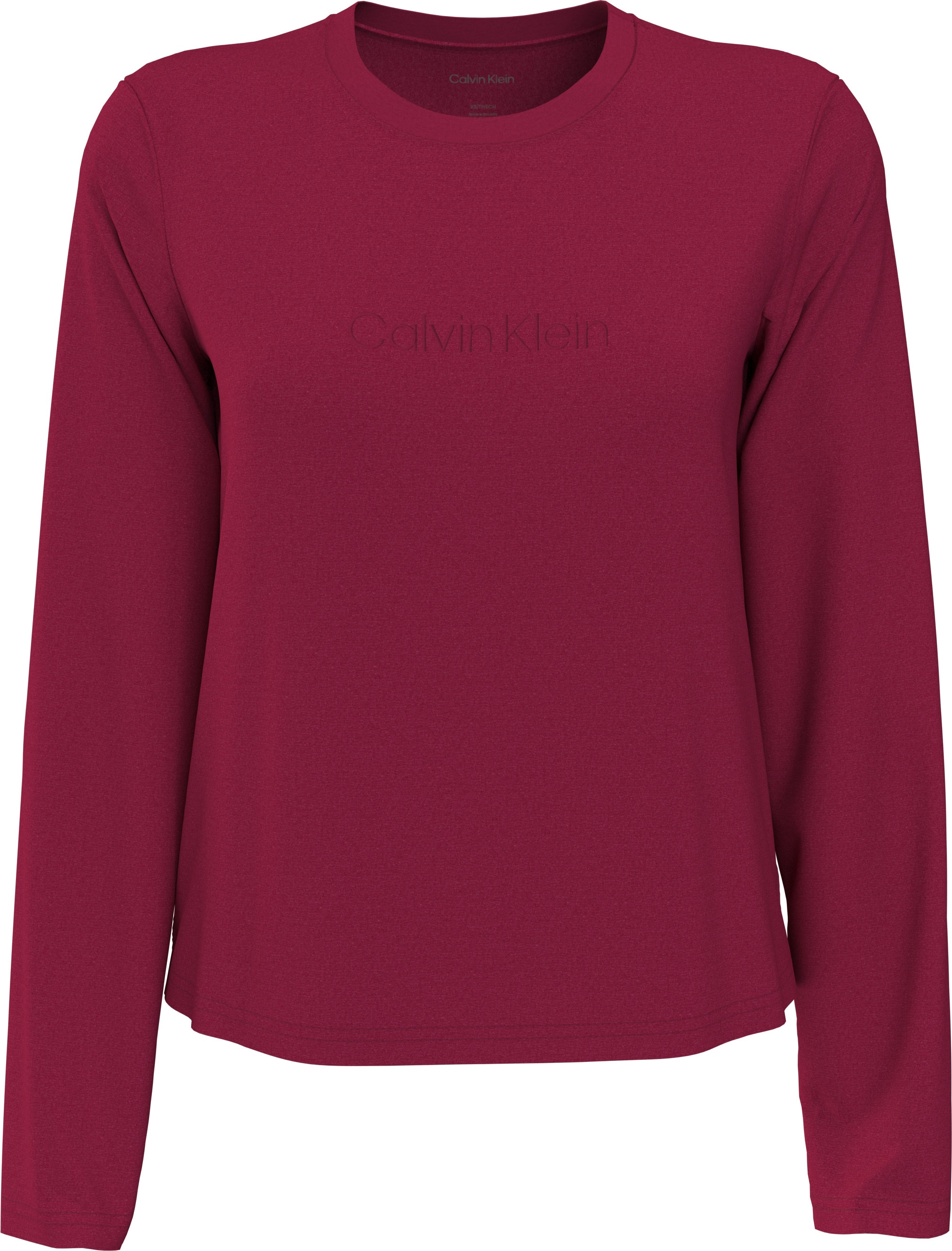 Calvin Klein Underwear Schlafanzug »LS PANT SET HOLIDAY« Mit elastischem Bund