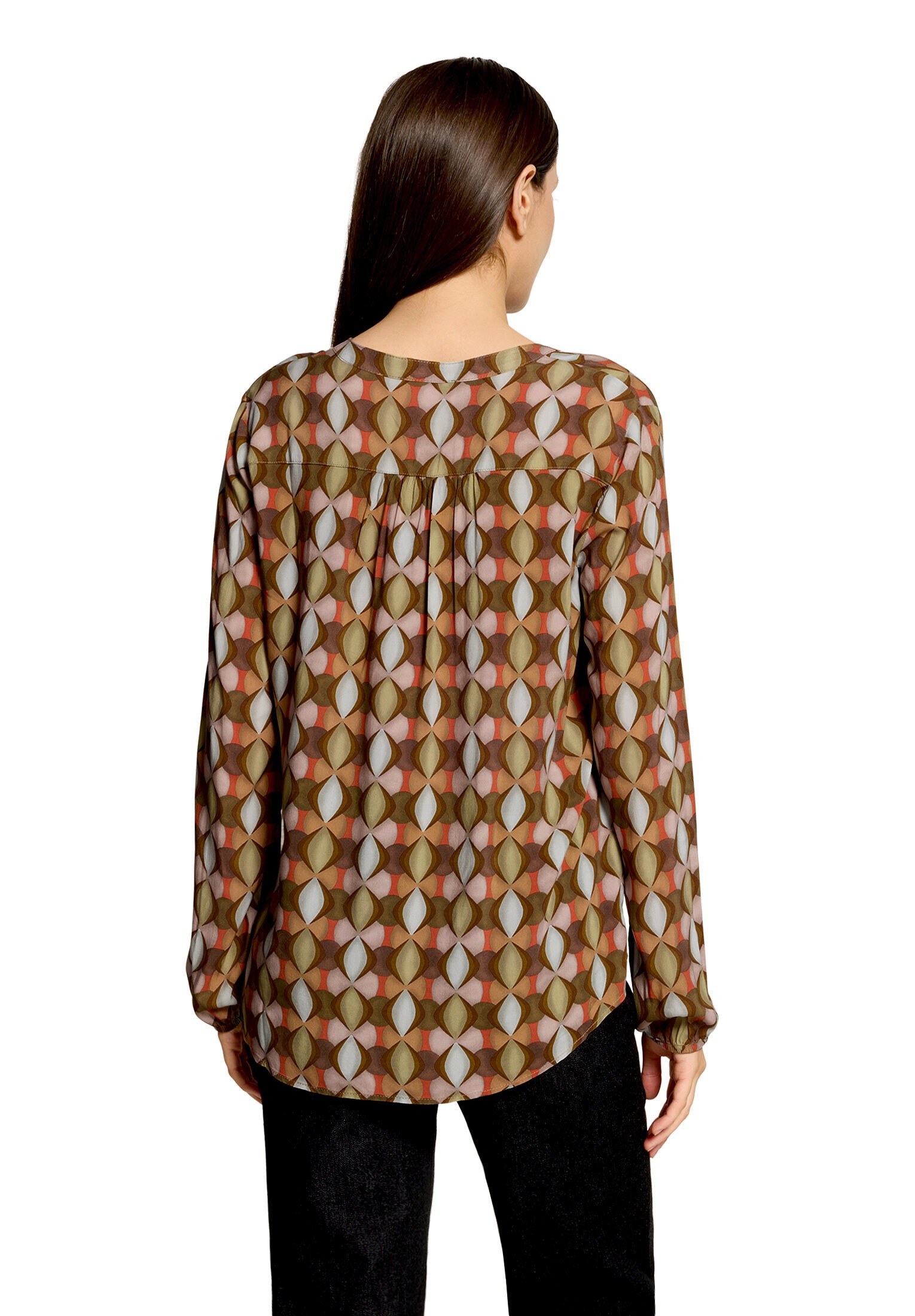 Cartoon Klassische Bluse »Blusenshirt mit Muster«