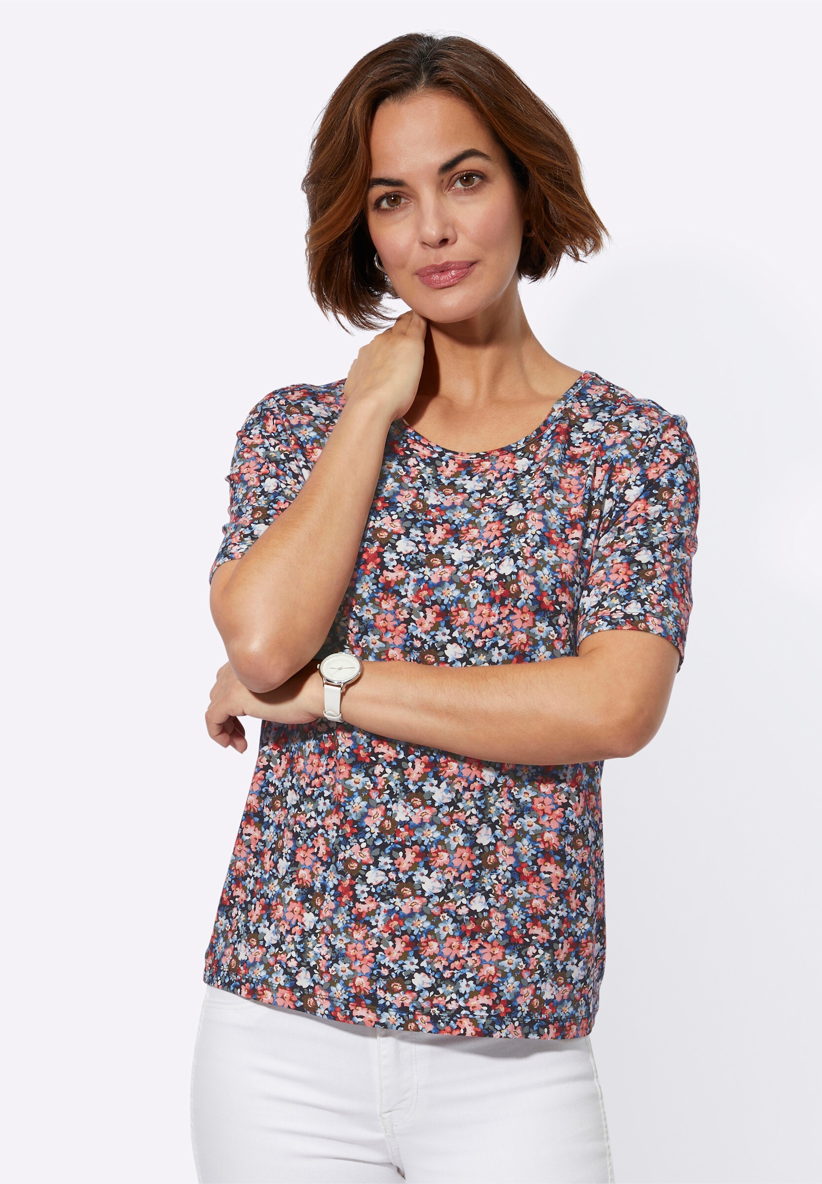 Witt T-Shirt »Shirt Rundhalsshirt elastisch. mit Elasthan«