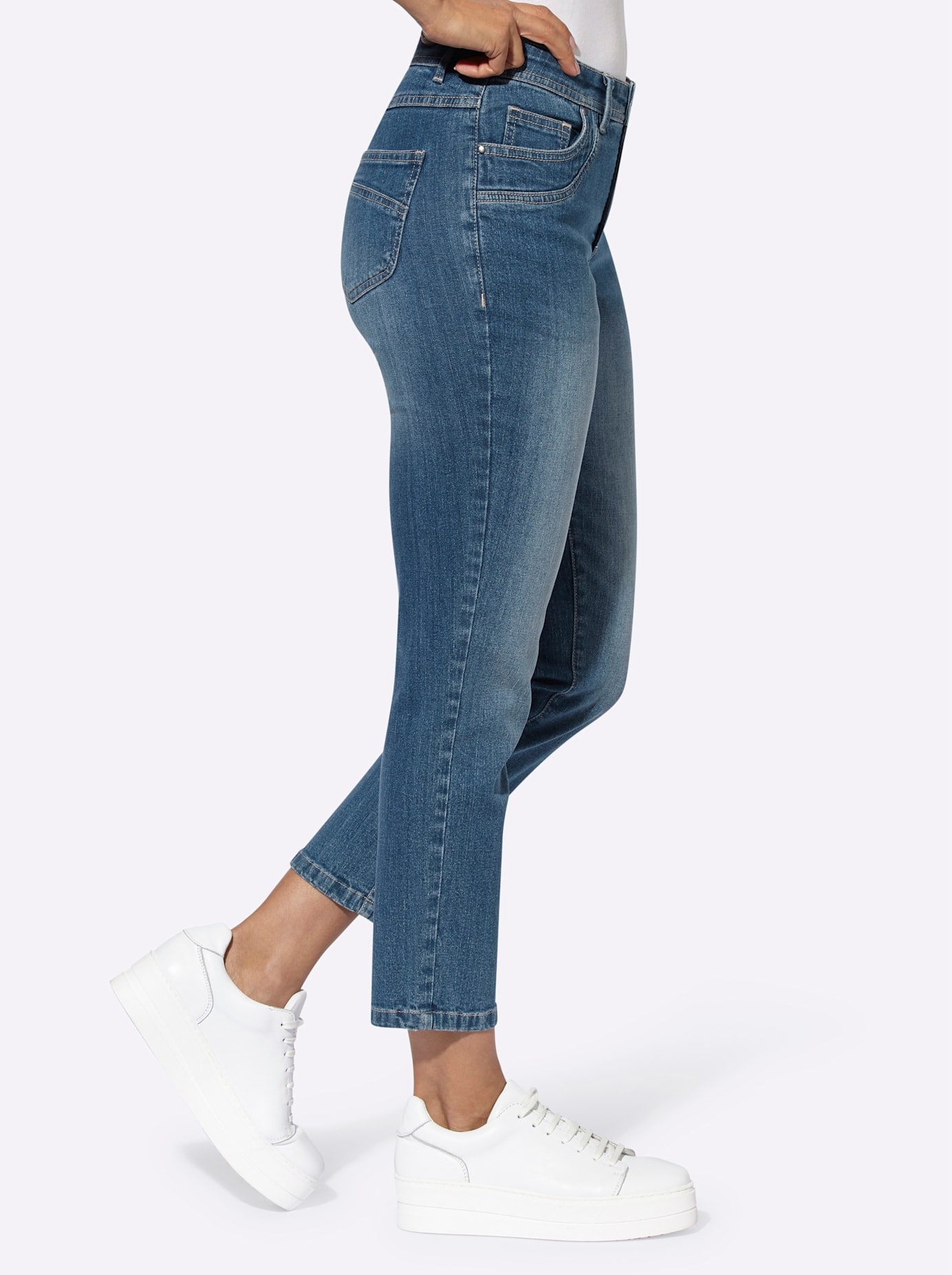 Casual Looks 7/8-Jeans, (1 tlg.)