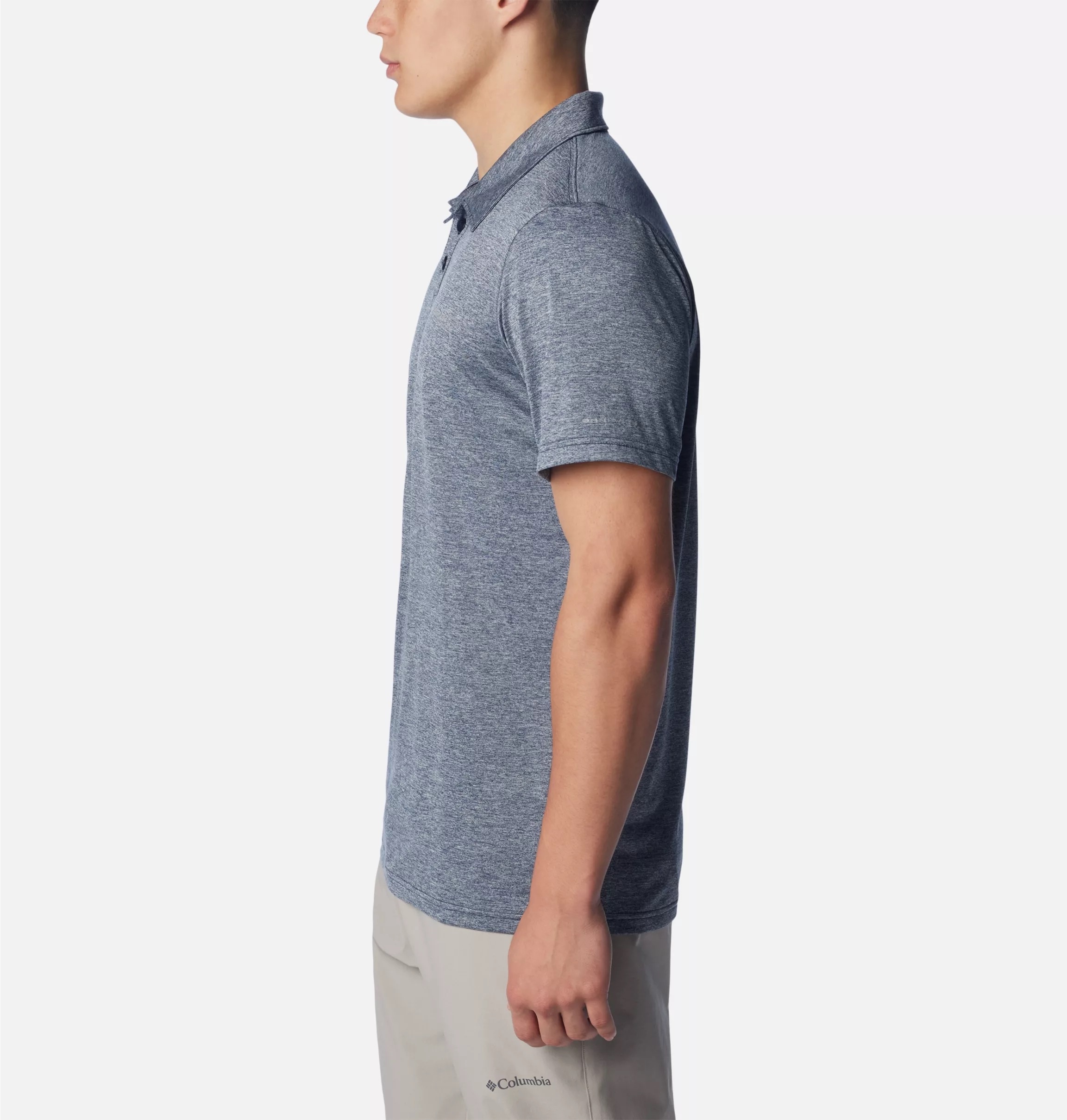 Columbia Poloshirt lockere Passform, Kurzarm, für Wanderungen und aktive Freizeit