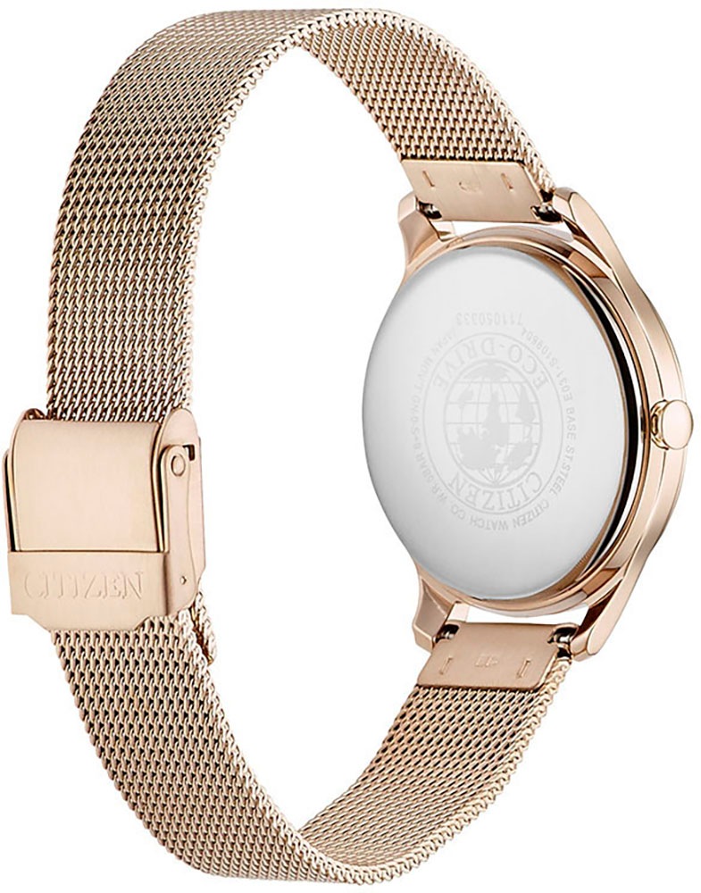 Citizen Solaruhr, Armbanduhr, Damenuhr, Edelstahlarmband