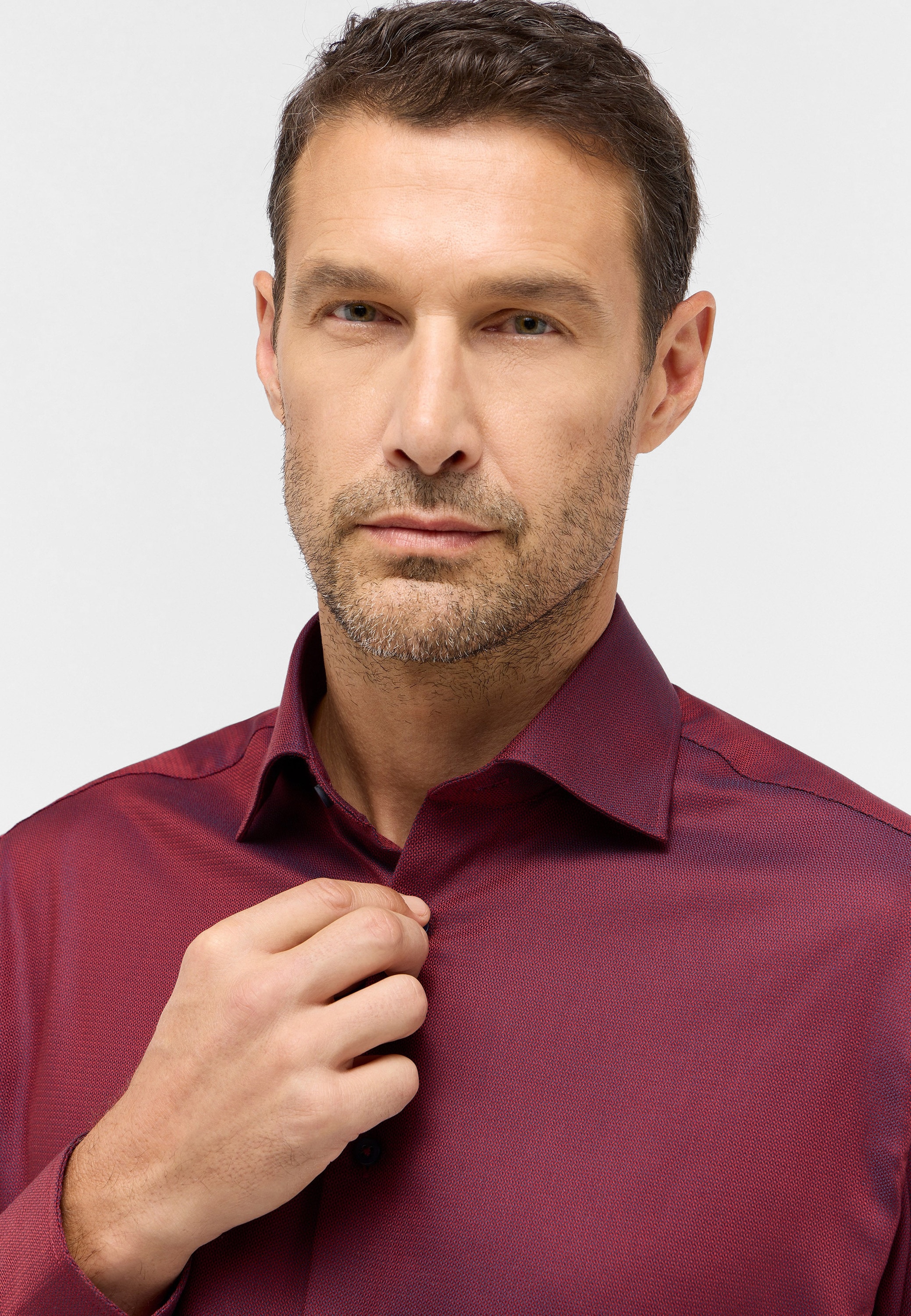 Eterna Langarmhemd »MODERN FIT«, NON IRON (bügelfrei)