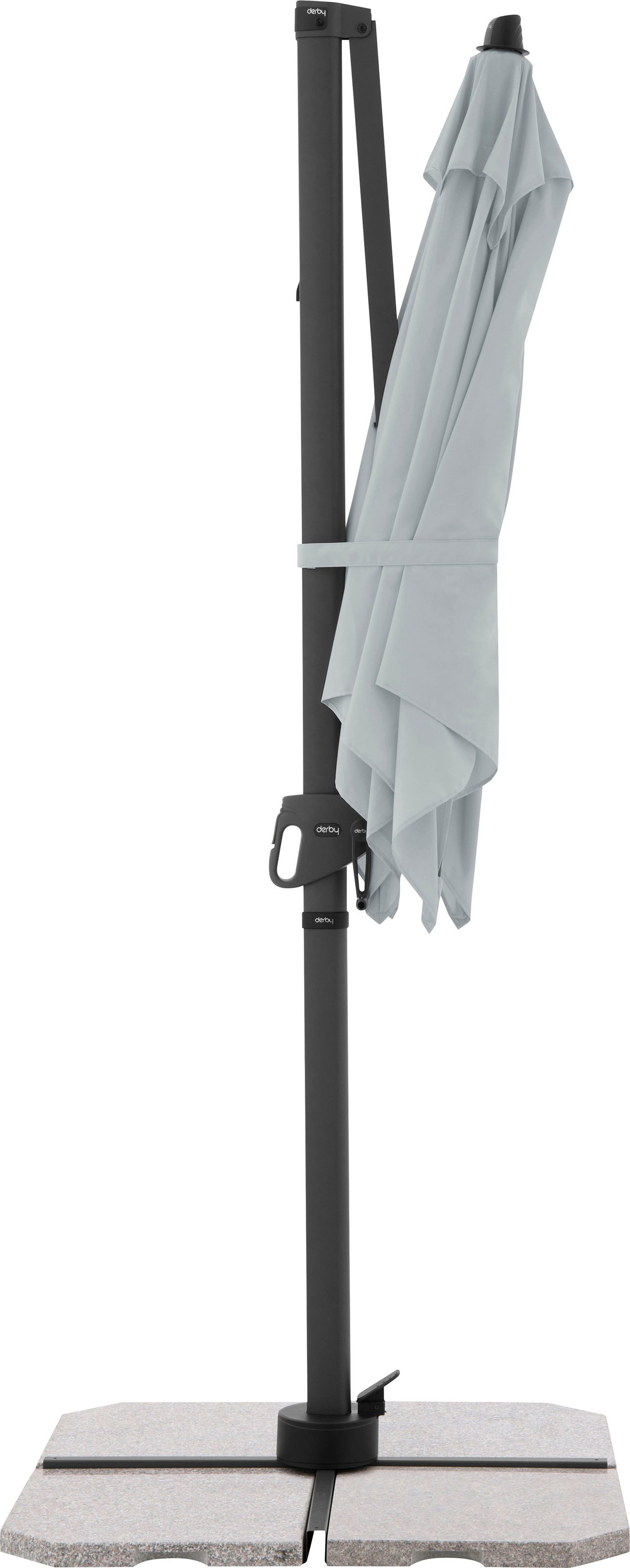 doppler® Sonnenschirm »Derby«, (Derby), Rahmenständer