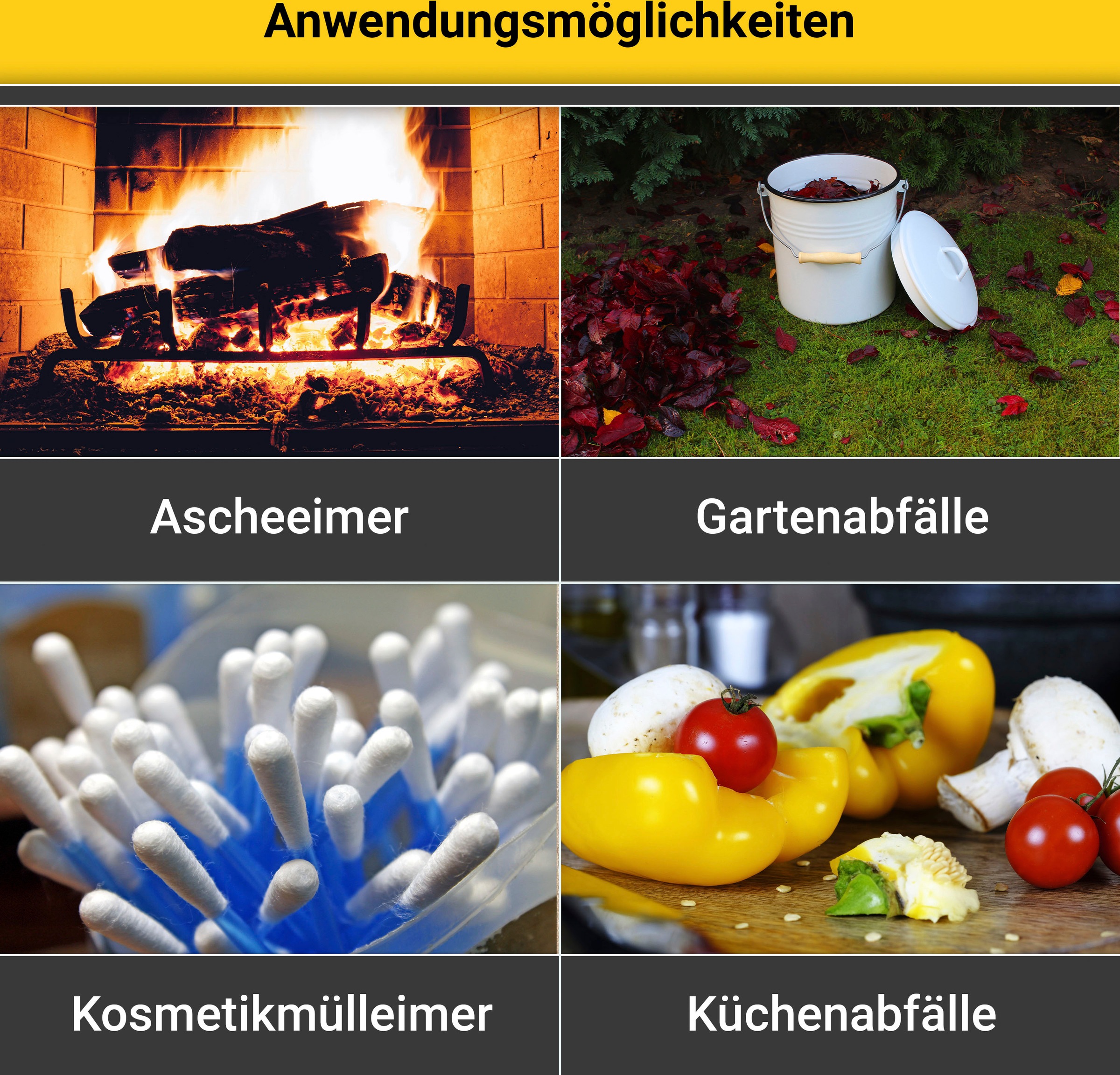 Krüger Mülleimer »Emaille Mülleimer mit Deckel Serie Rio«, schnitt- / kratzfeste Oberfläche, bakterienabweisend, extrem langlebig