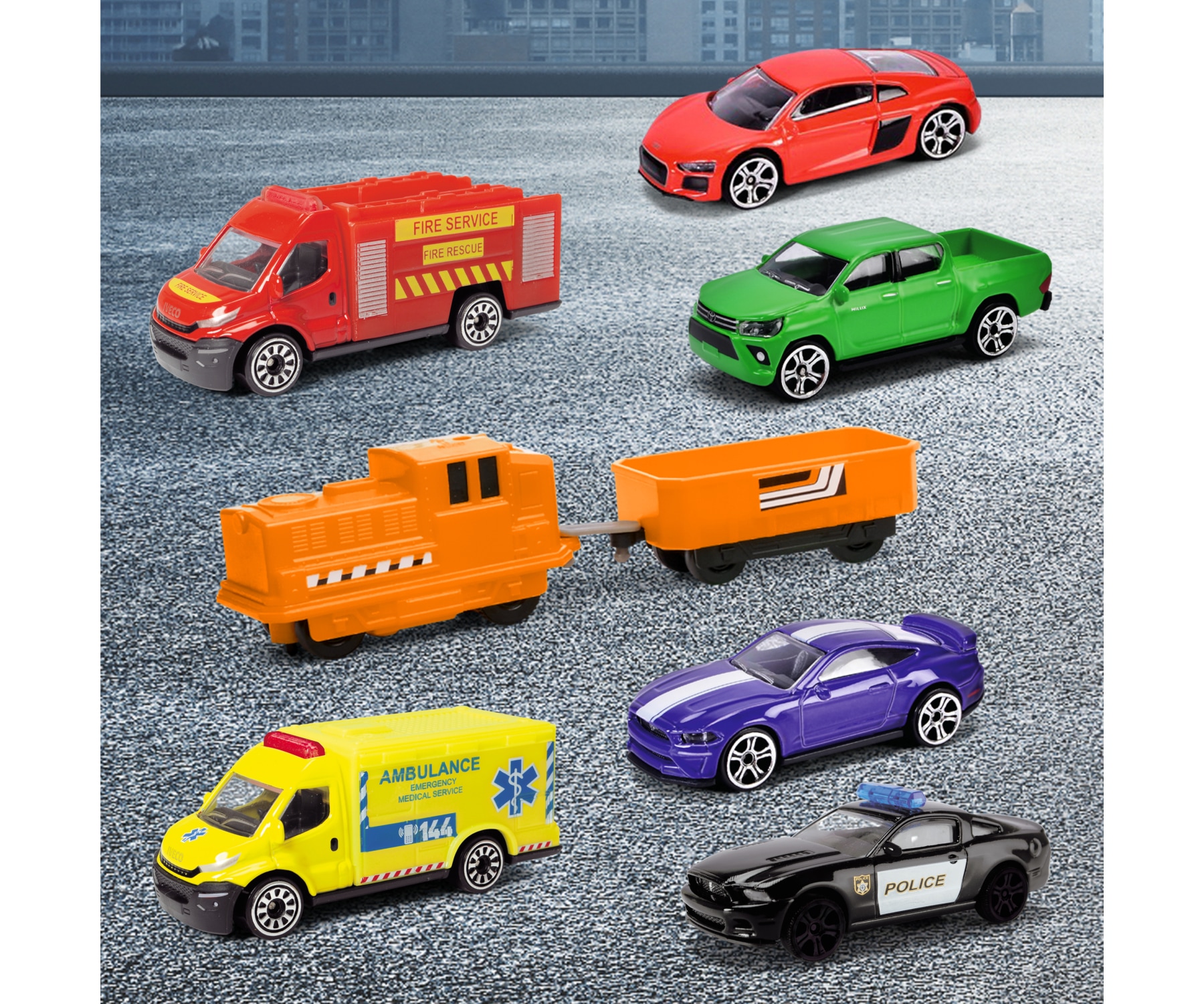 majORETTE Spiel-Parkgarage »Super City« mit Licht und Sound