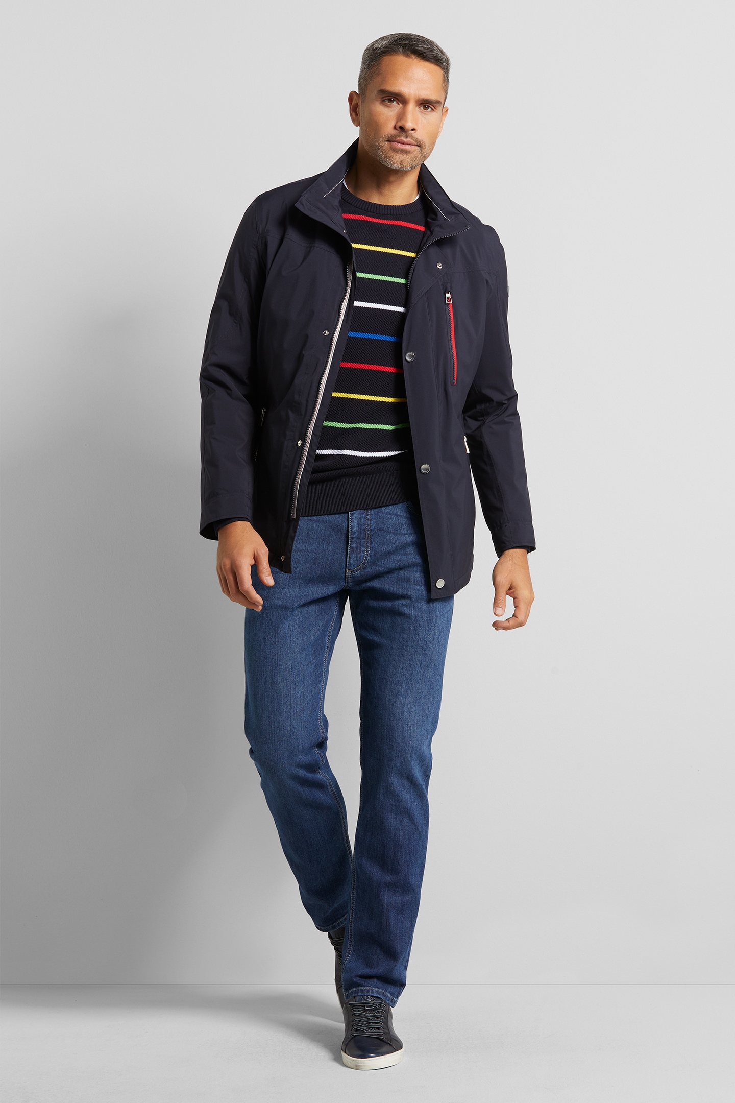 bugatti Langjacke, mit leichter Wattierung