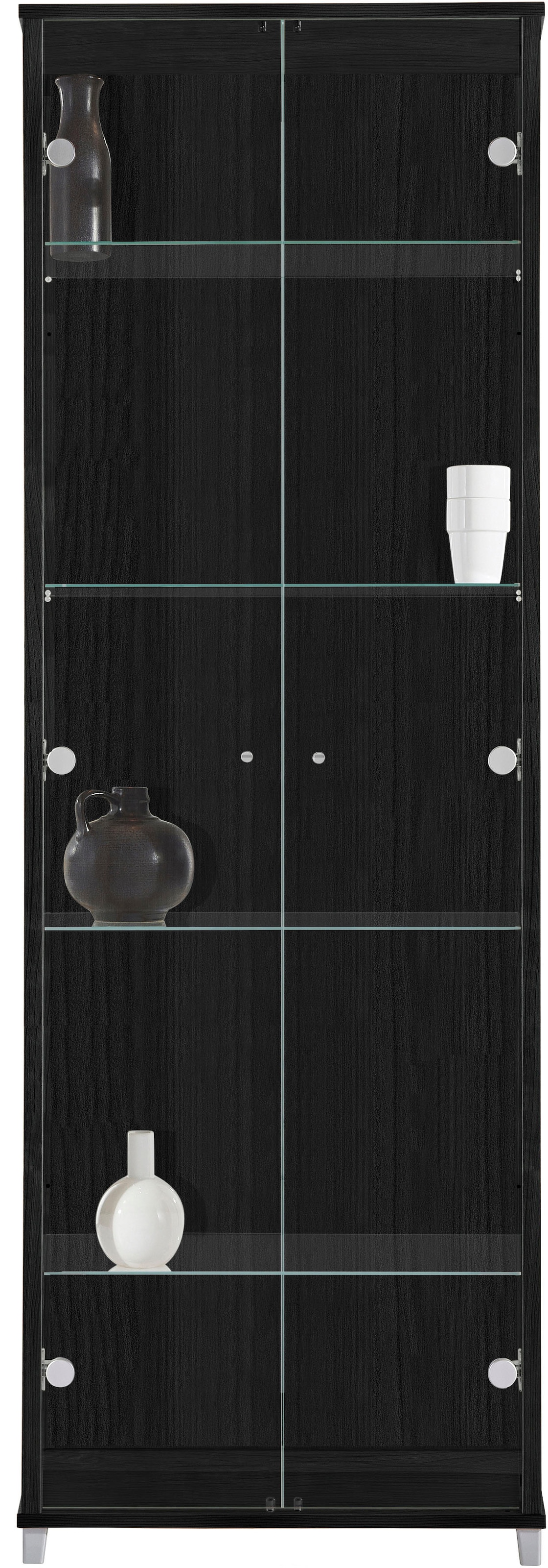 fif möbel Vitrine »OPTIMA«, Standvitrine, Vitrinenschrank, Glasvitrine, Sammlervitrine