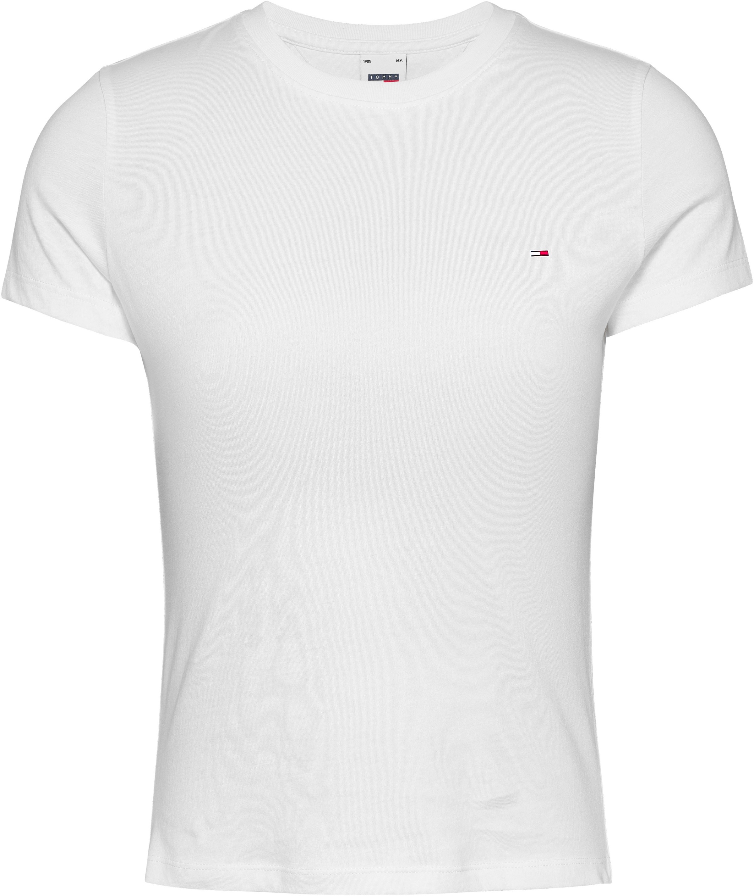 Tommy Jeans T-Shirt »Tjw 2Pack Slim Linear Tee«, (Packung, 2er-Pack), mit Logoschriftzug, in Unifarbe