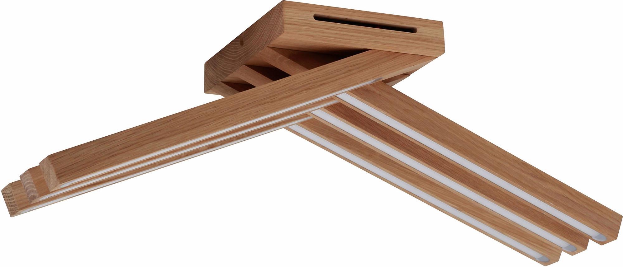 Spot Light LED Deckenleuchte »LINUS« LED-Modul LED Deckenlampe in beige, Größe Höhe: 18 cm