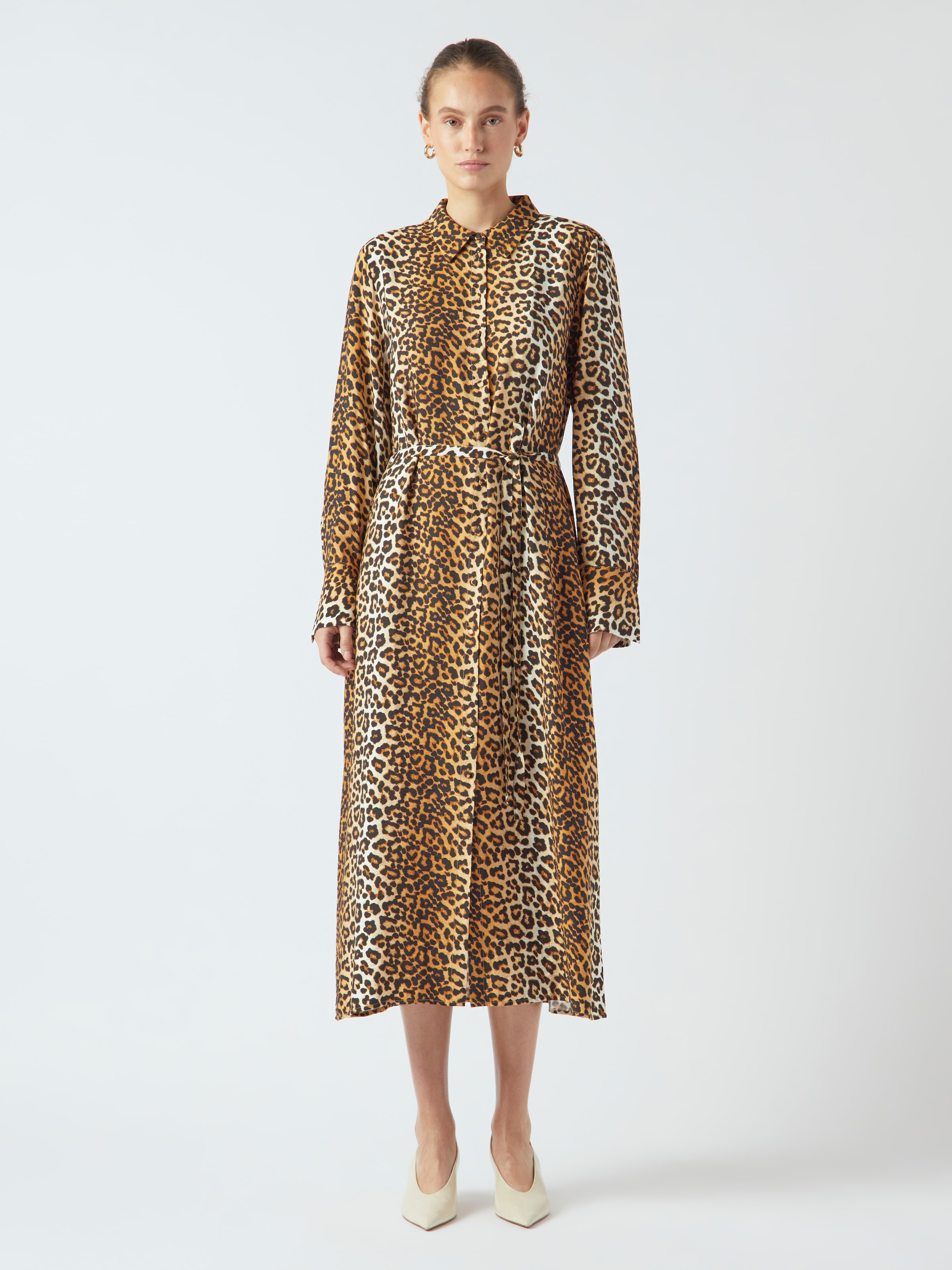 Y.A.S Hemdblusenkleid »YASKAYA LS LONG SHIRT DRESS S. NOOS«, Sommerkleid