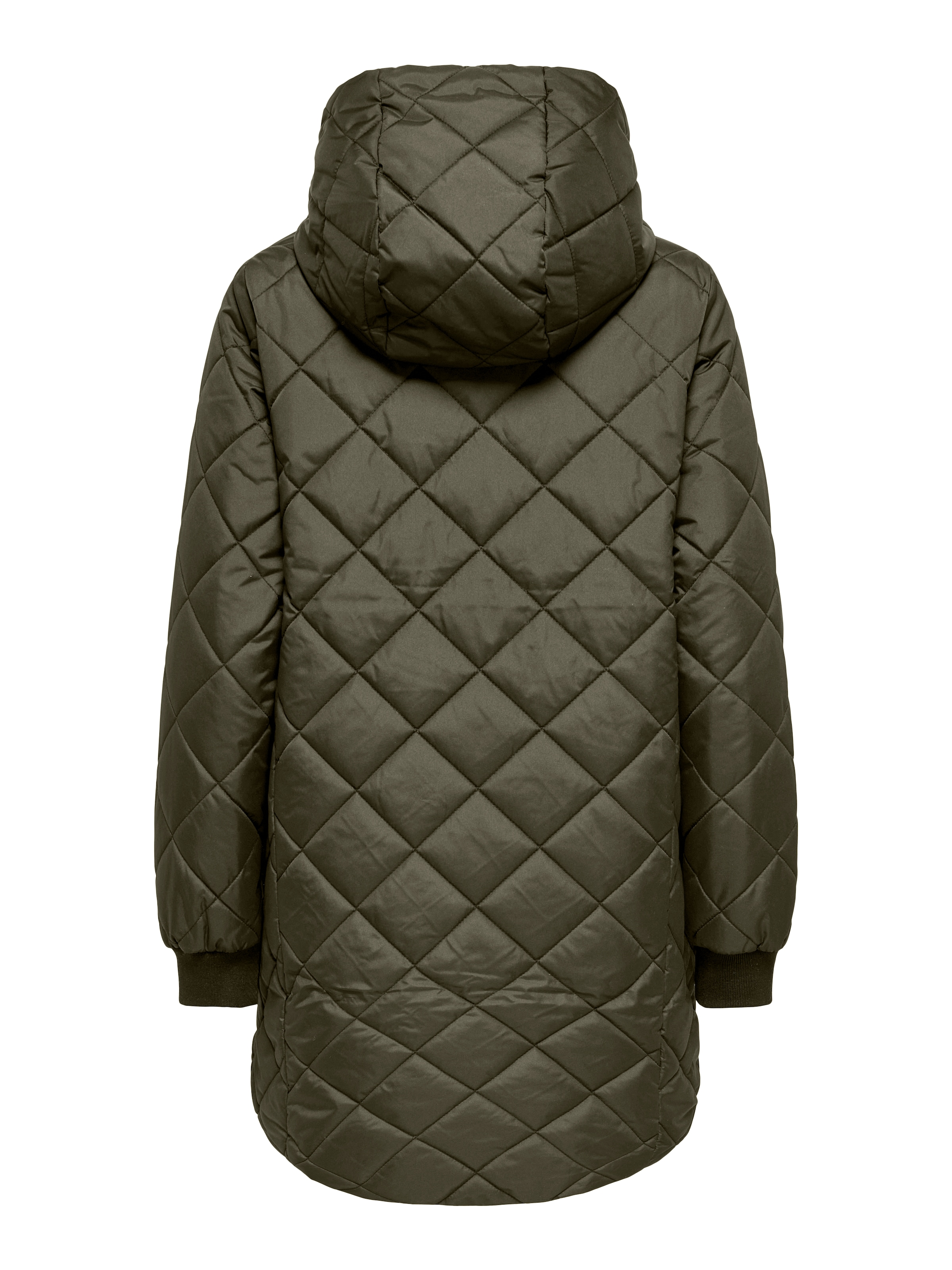 ONLY Steppmantel »ONLJULIET QUILTED HOOD ZIP COAT OTW NOOS« Kunstfaser