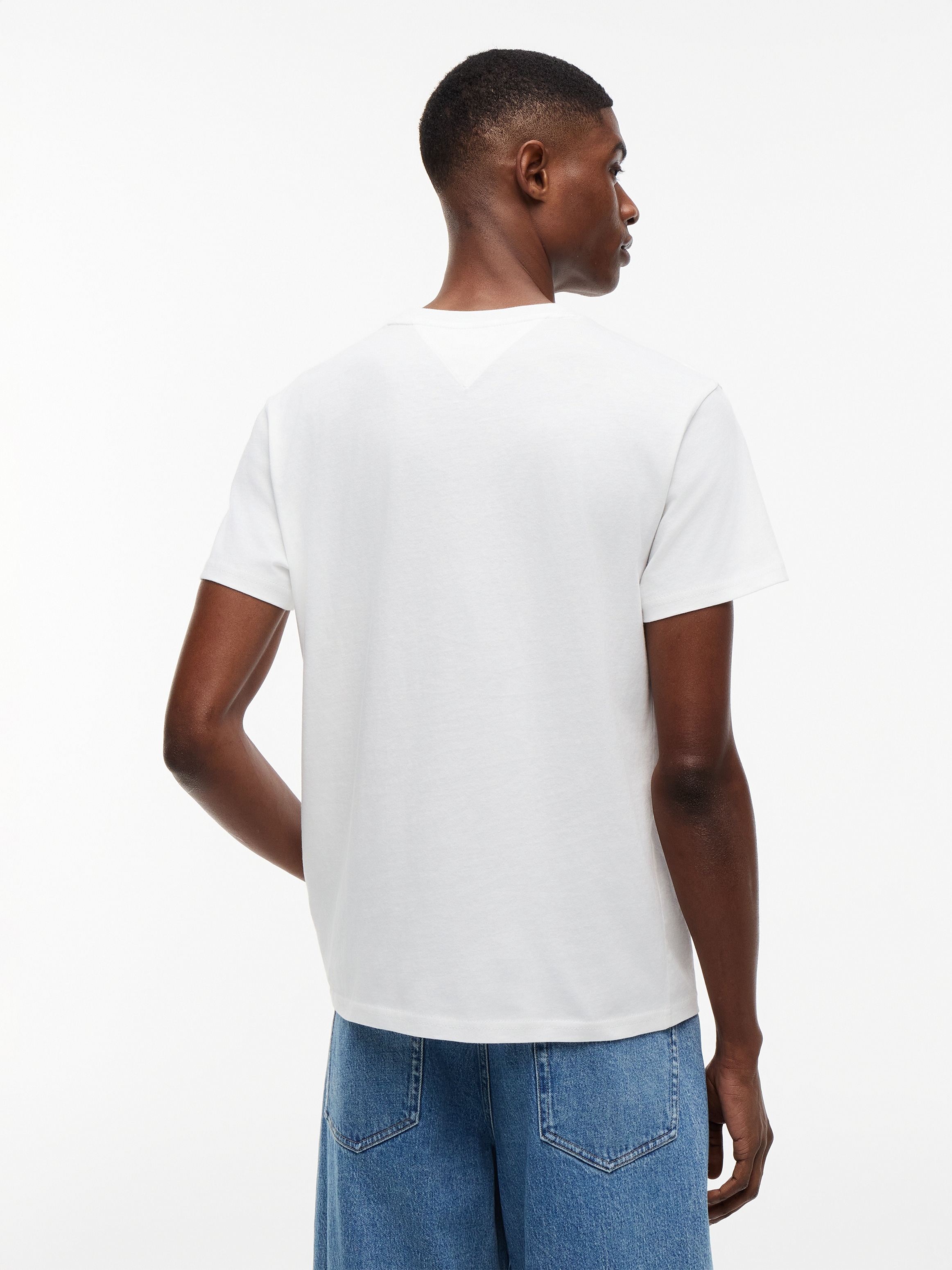 Tommy Jeans T-Shirt »TJM SLIM 2PACK ESS FLAG TEE« 2 Stk.