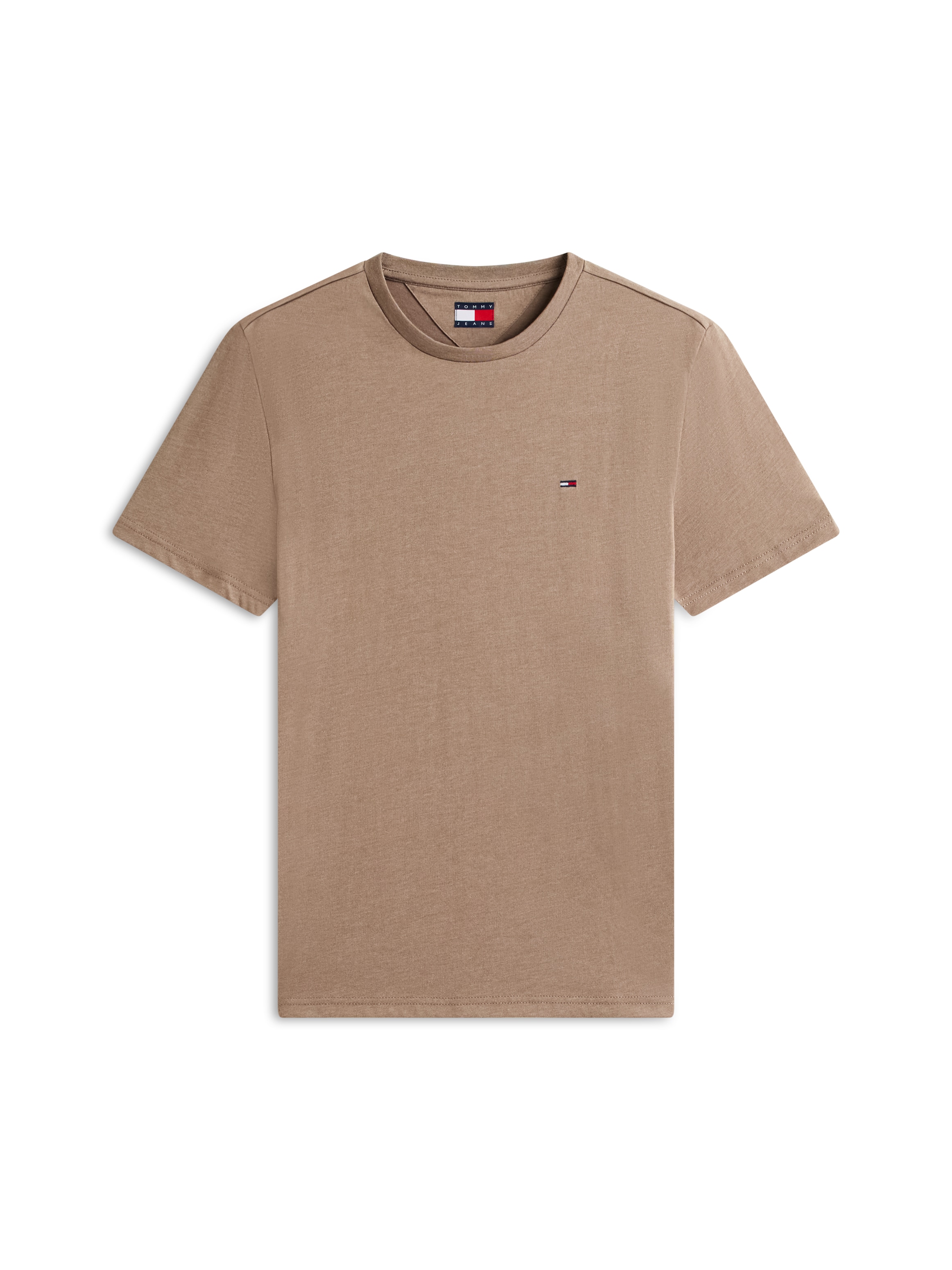 Tommy Jeans T-Shirt »TJM XSLIM JASPE HTR TEE EXT« Mit Rundhalsausschnitt