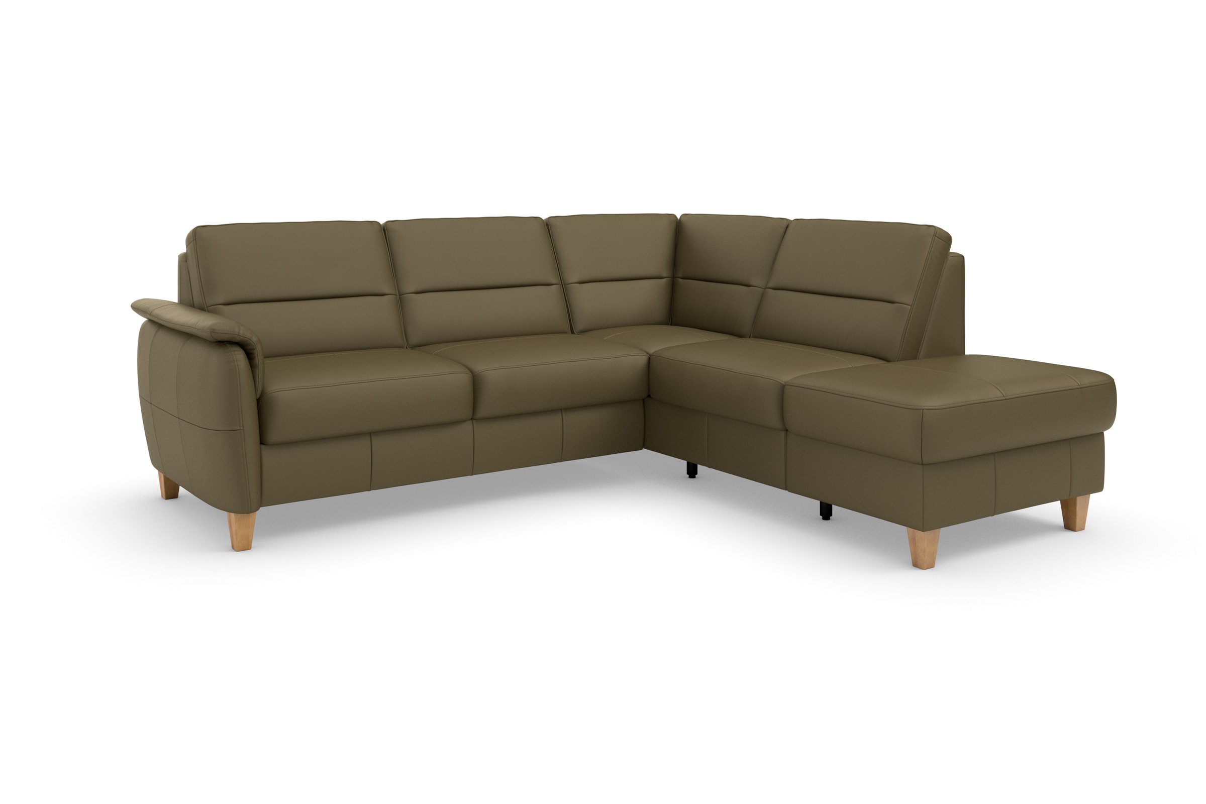 Home affaire Ecksofa »Palmera L-Form, B: 236 cm«, optional Bettfunktion & Bettkasten, Federkern