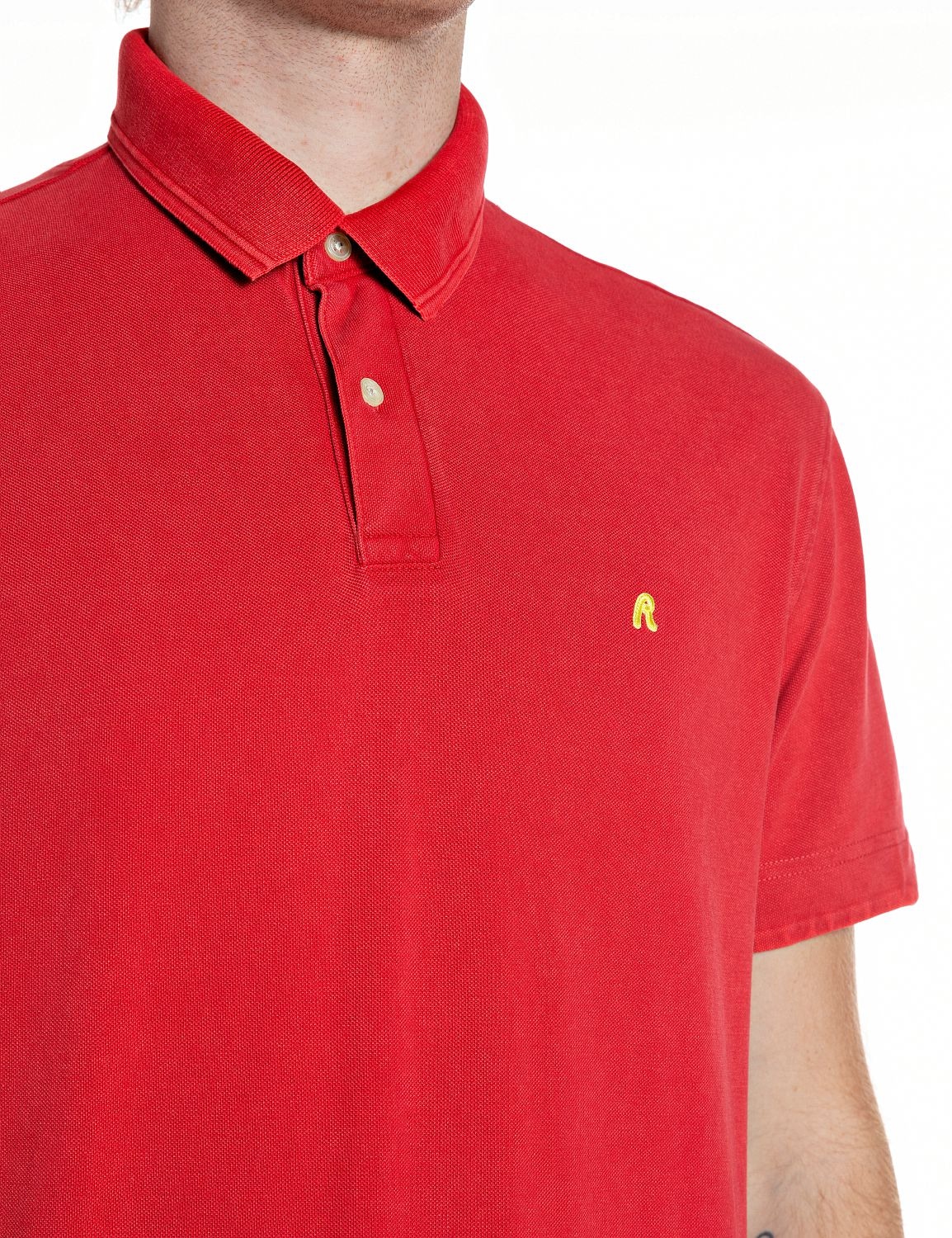 Replay Poloshirt aus Baumwollpiqué, Regular Fit