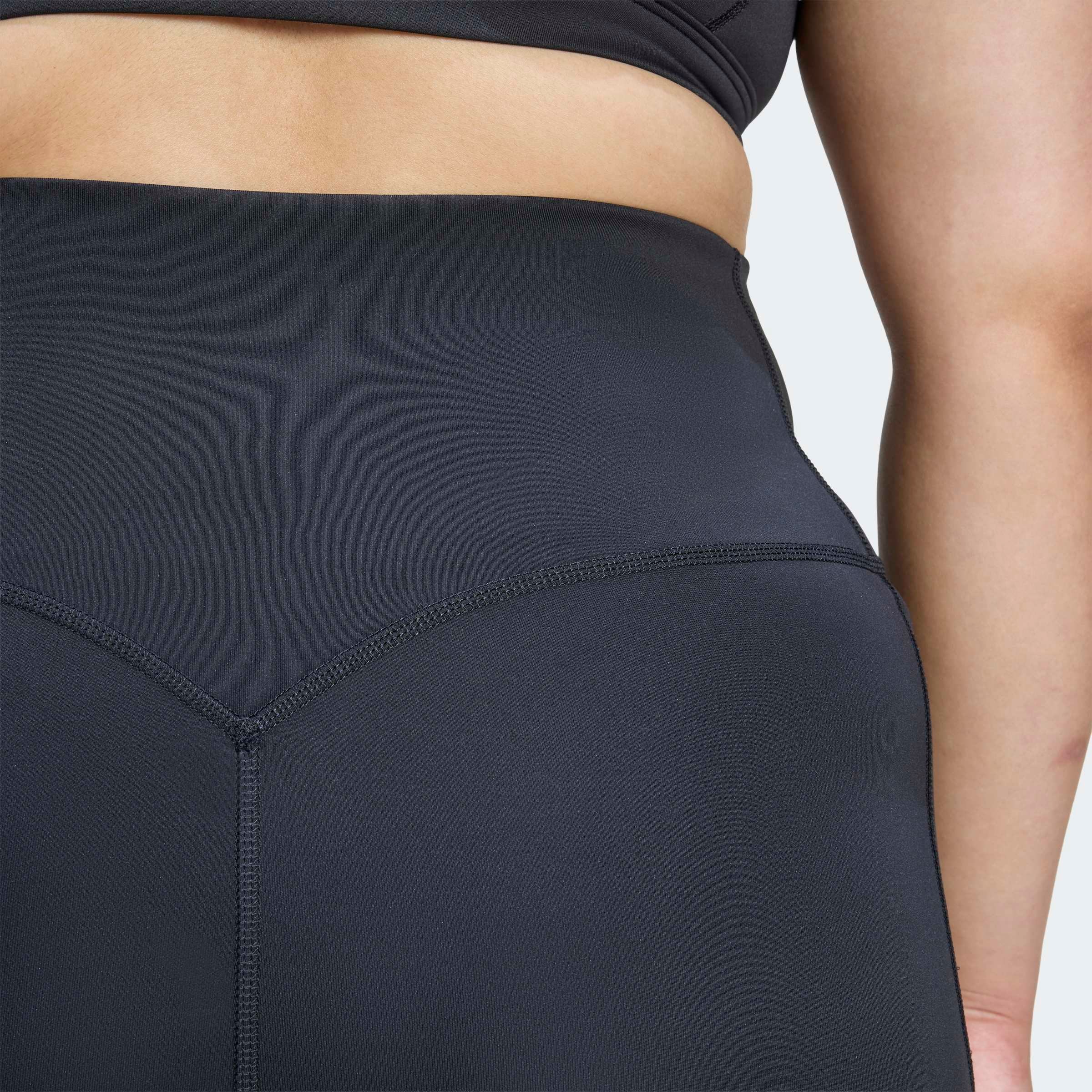 adidas Performance Trainingstights »OPTIME WORKOUT 3-STREIFEN 7/8 LEGGINGS – GROSSE GRÖSSEN«