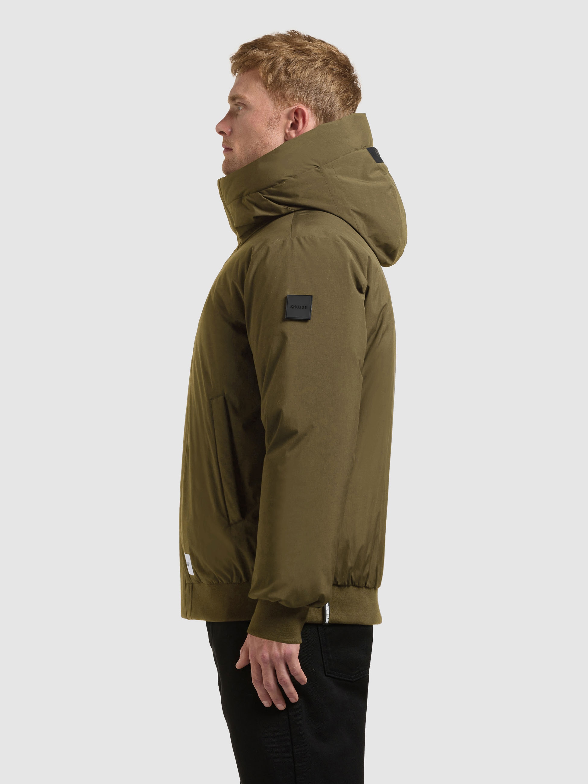 khujo Winterjacke »BENSON« mit Kapuze abnehmbare Rucksackträger in der Innenseite